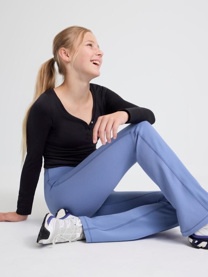 Athleta Girl High Rise Chit Chat Flare Pant