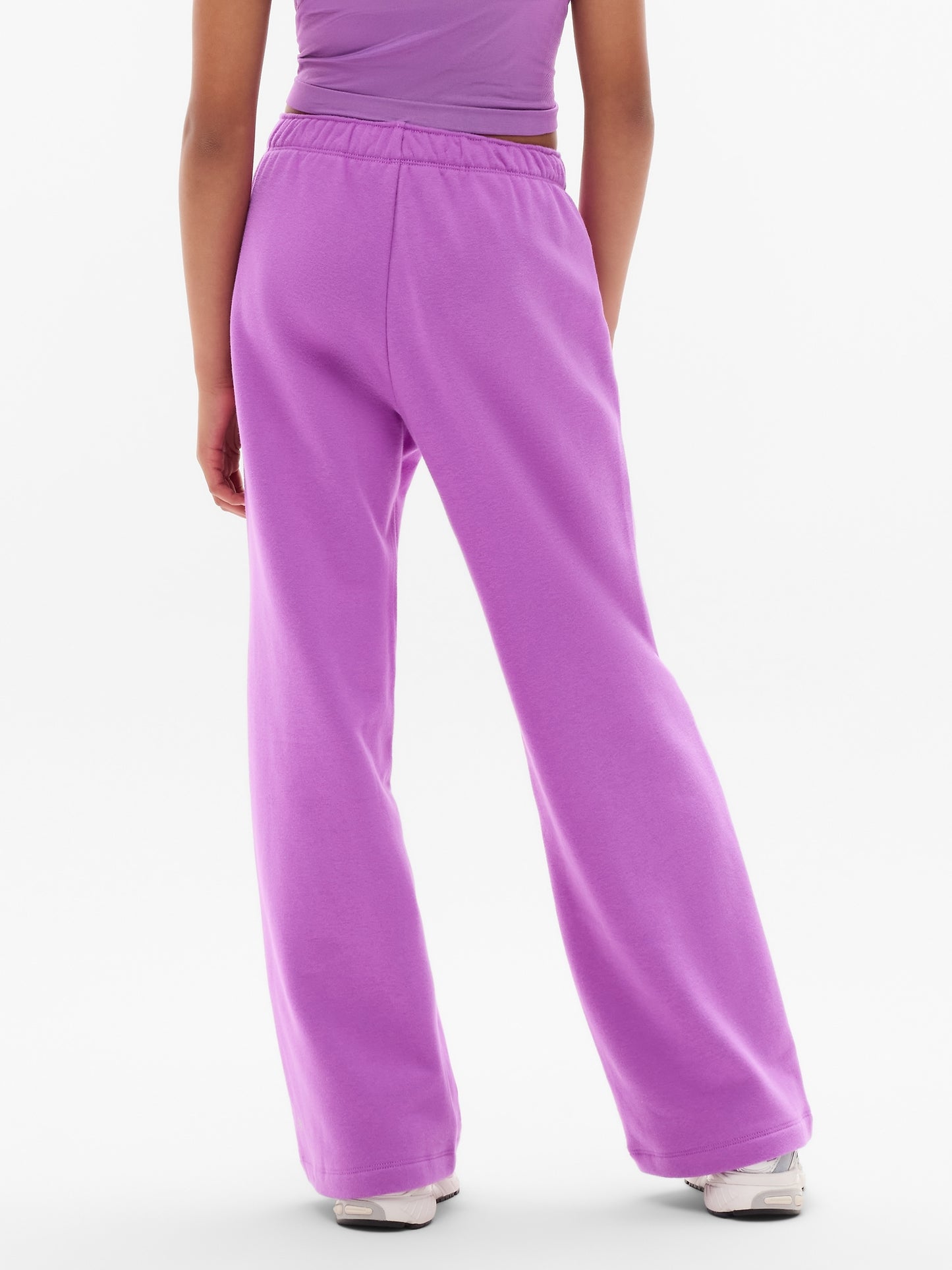Athleta Girl All Day Wide Leg Fleece Pant