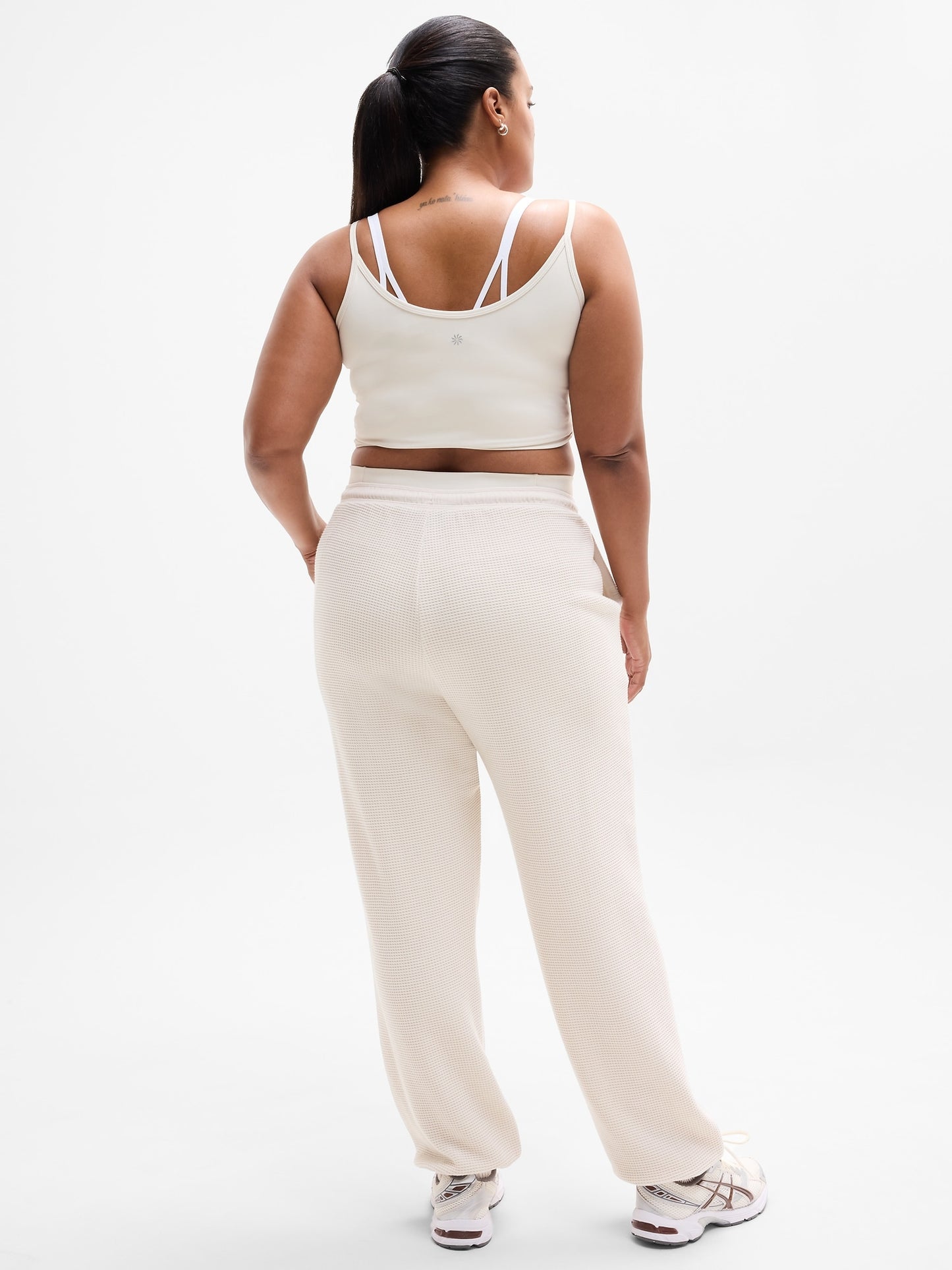 Tranquil Mid Rise Waffle Jogger