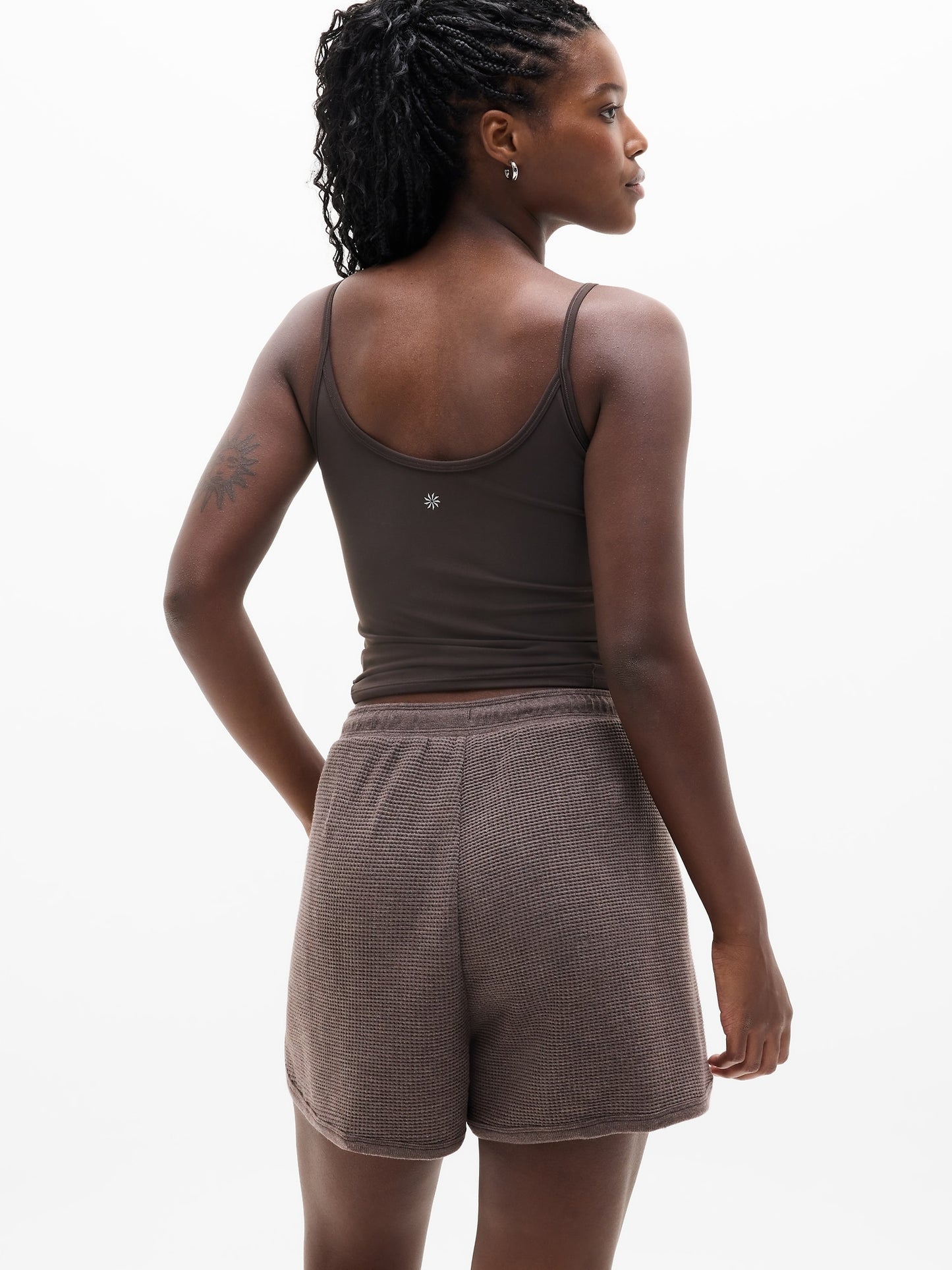 Tranquil Mid Rise Waffle Short