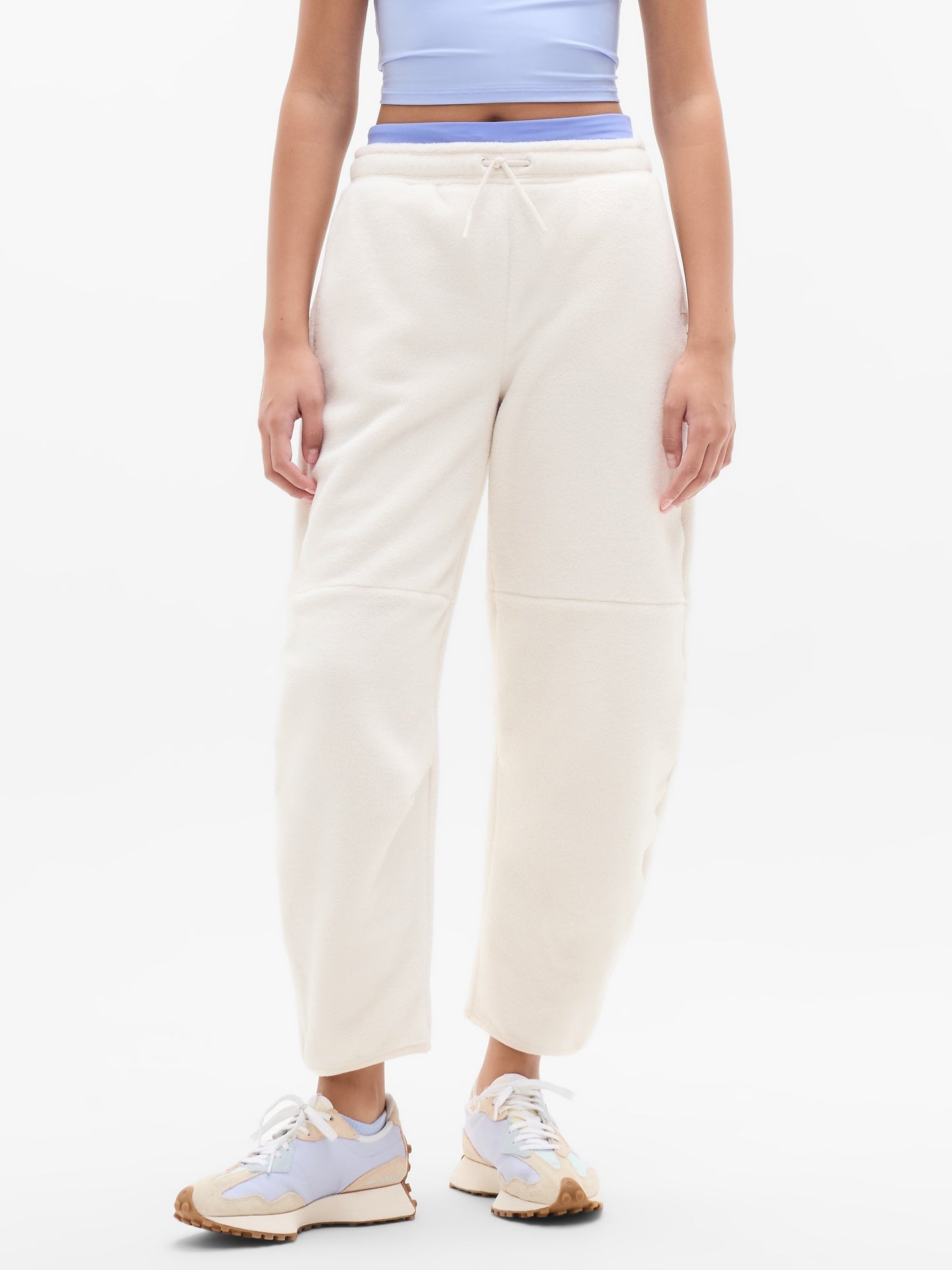 Athleta Girl Microfleece Barrel Jogger