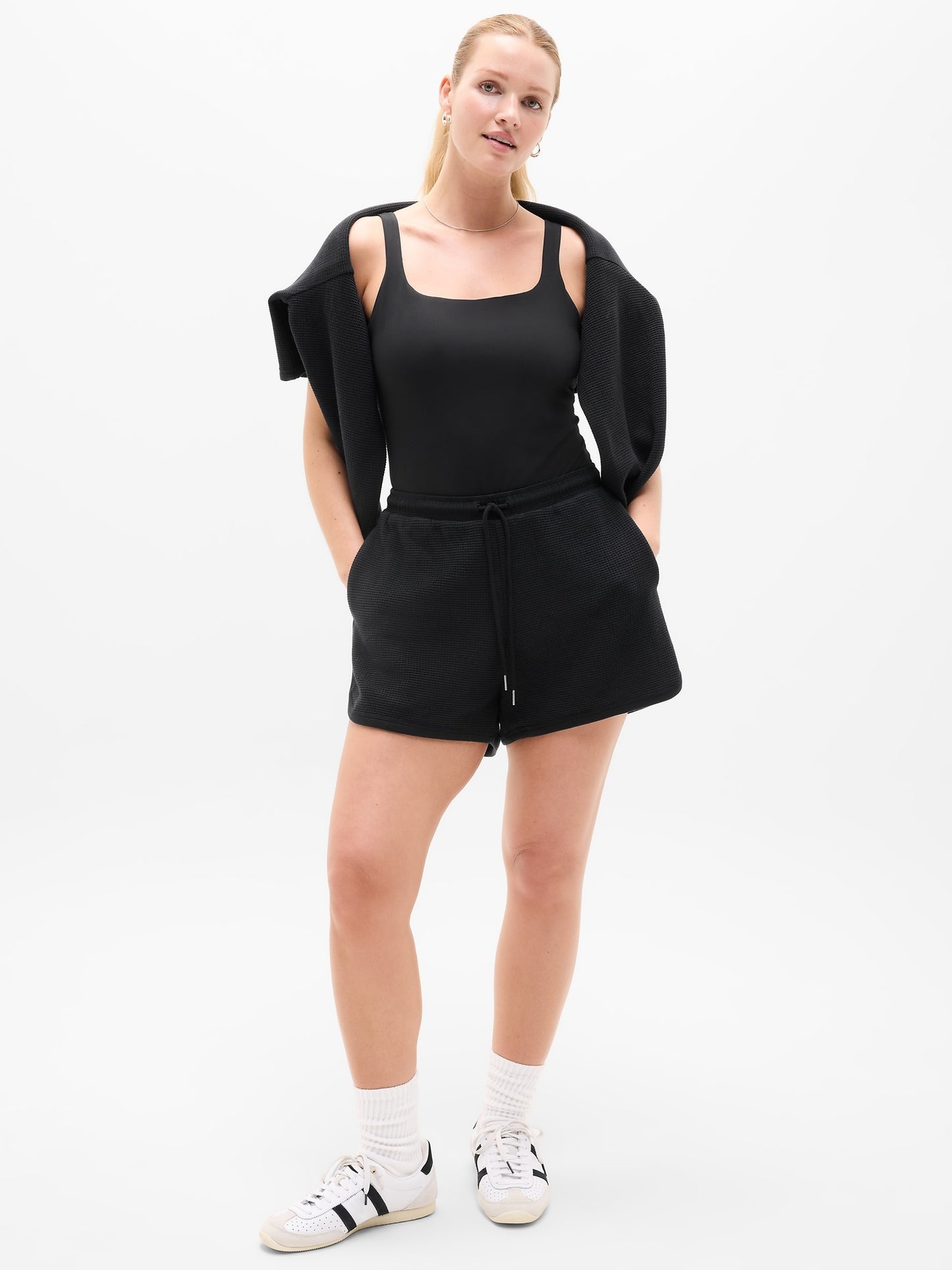 Tranquil Mid Rise Waffle Short