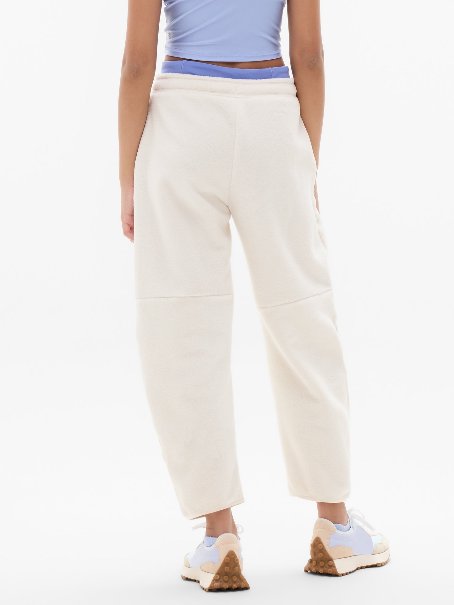 Athleta Girl Microfleece Barrel Jogger