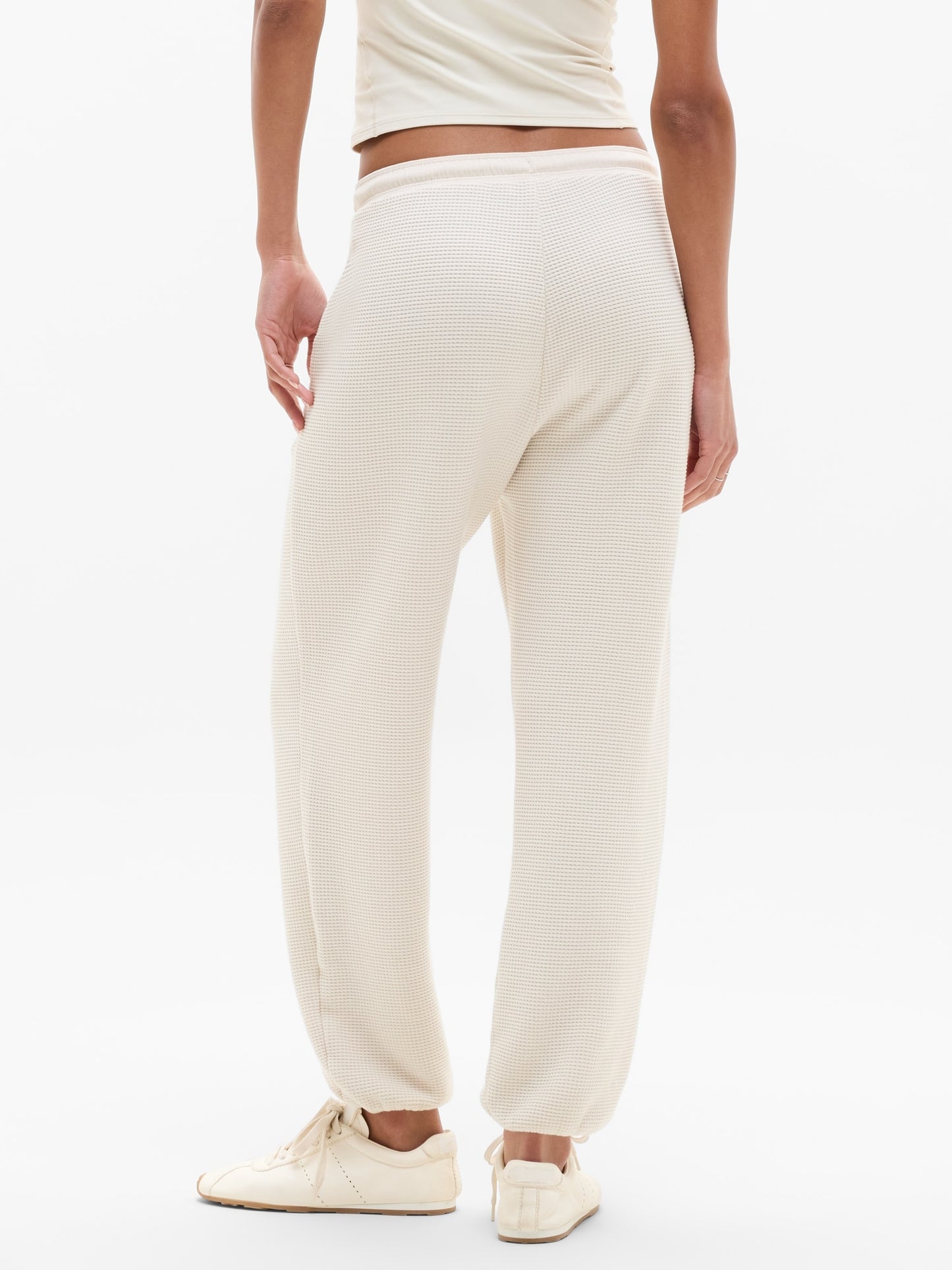 Tranquil Mid Rise Waffle Jogger