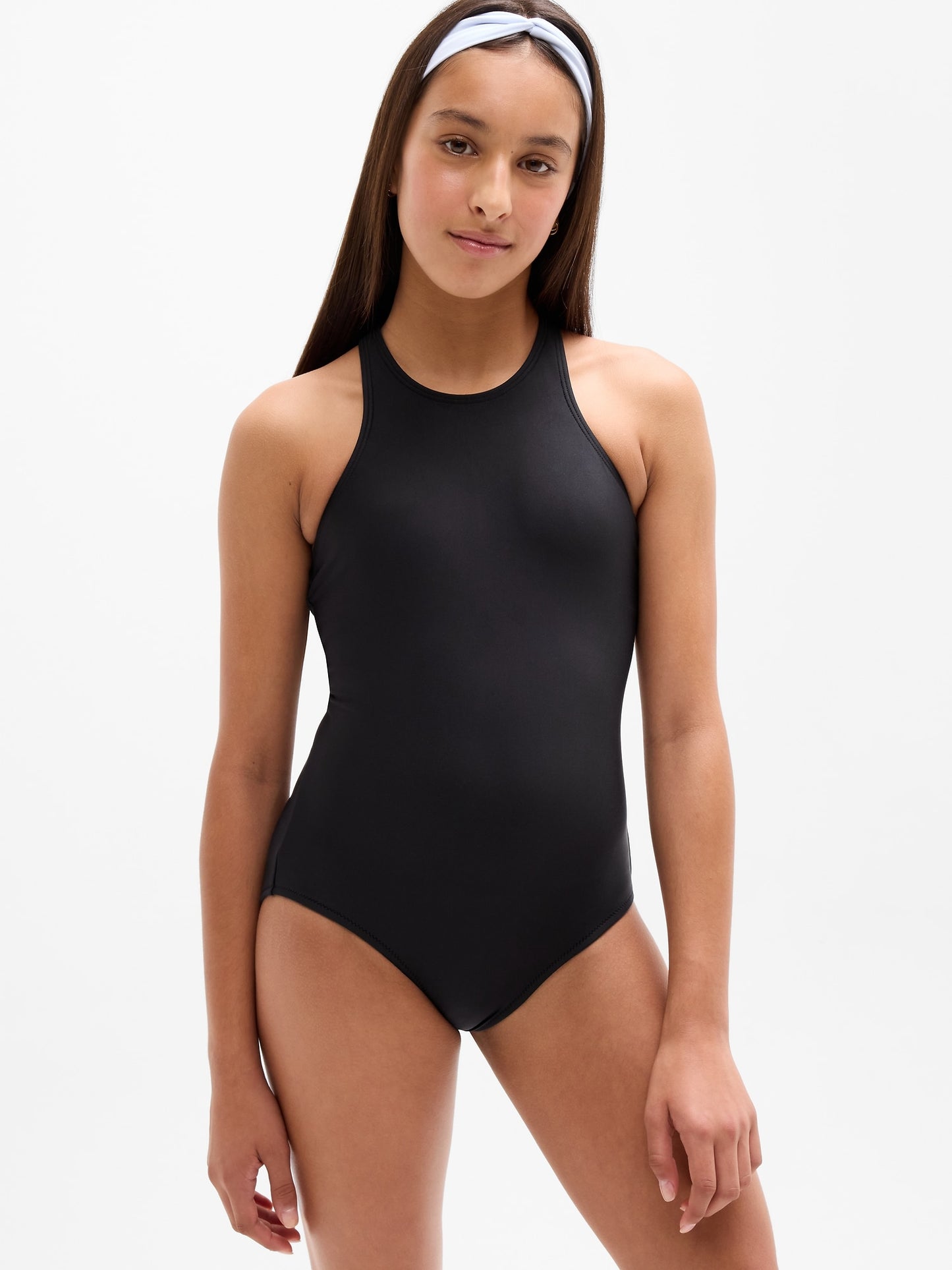 Athleta Girl High Neck One Piece