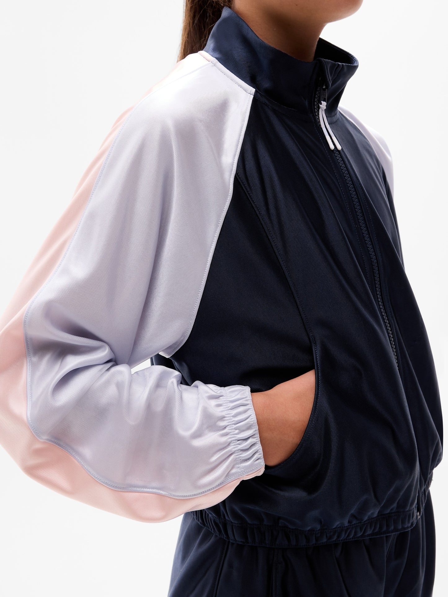 Athleta Girl Shine On Track Jacket