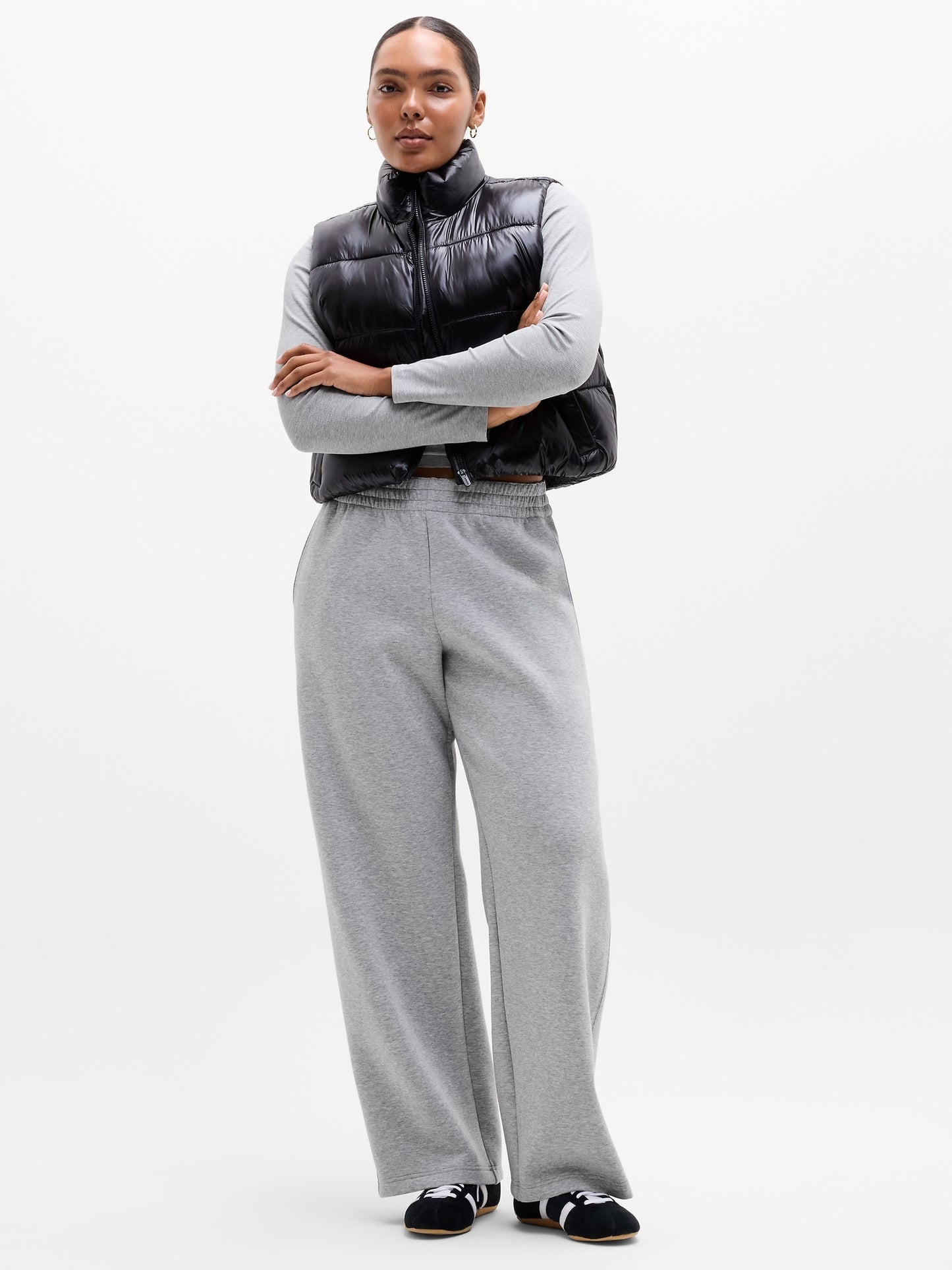 Form Knit Mid Rise Straight Pant