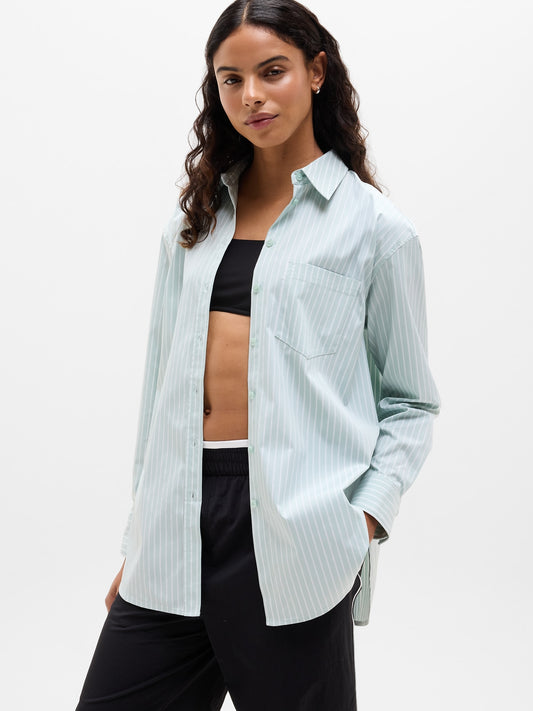 Midday Oversized Poplin Shirt