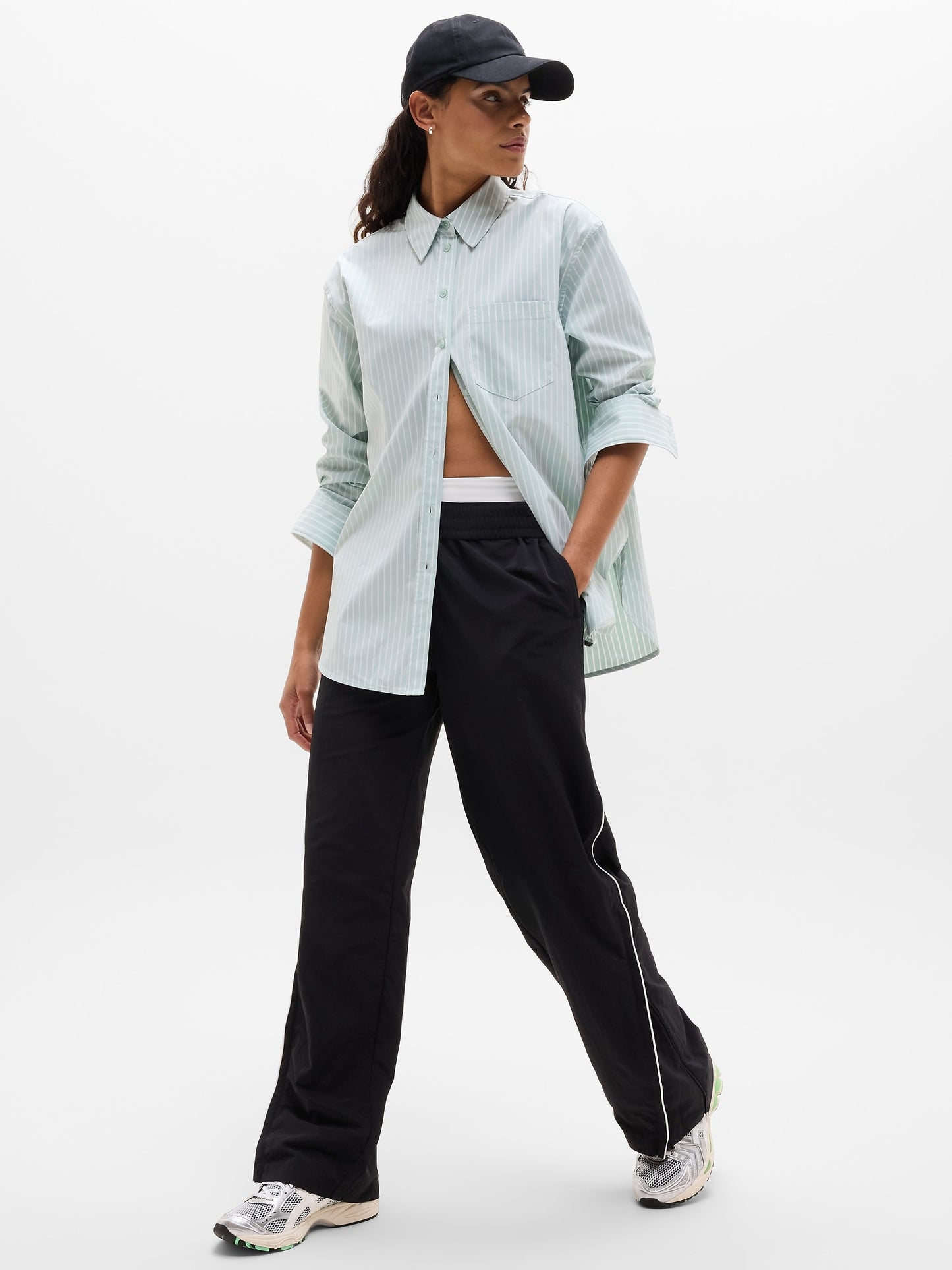 Midday Oversized Poplin Shirt