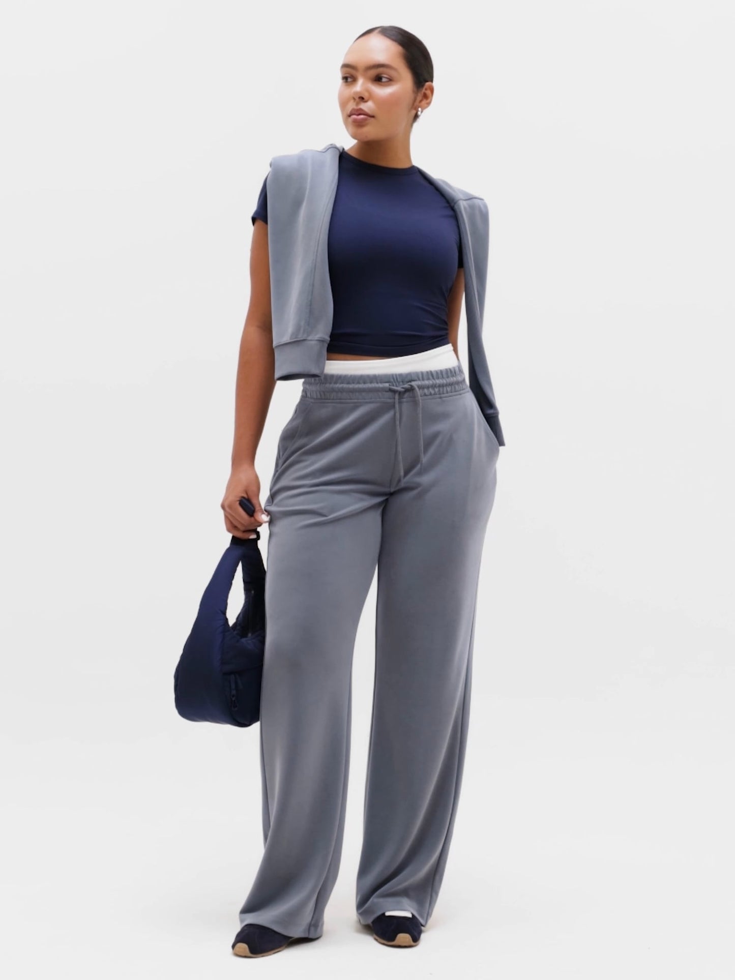 Seasoft Mid Rise Straight Pant