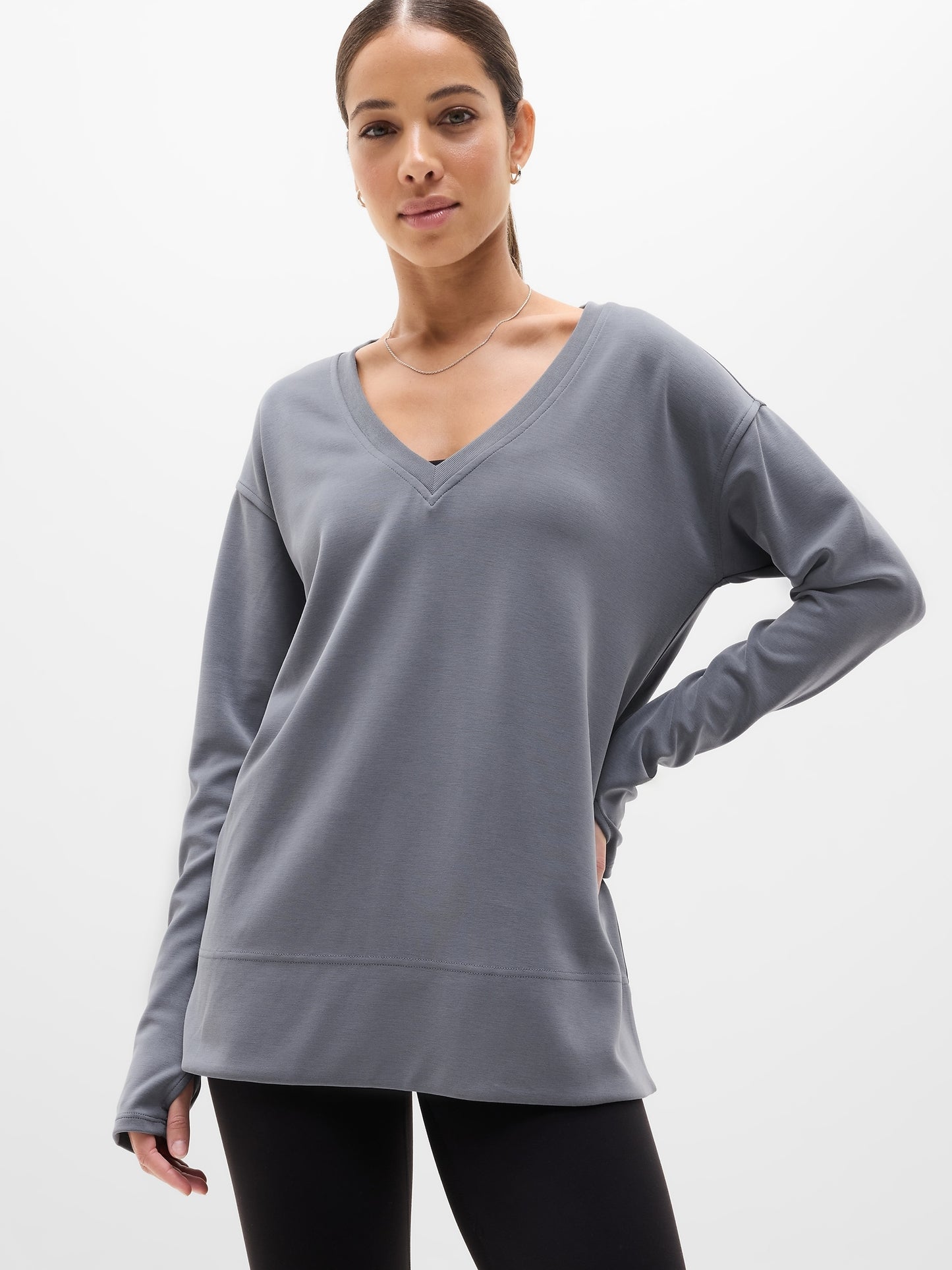 Seasoft V Neck Sweatshirt