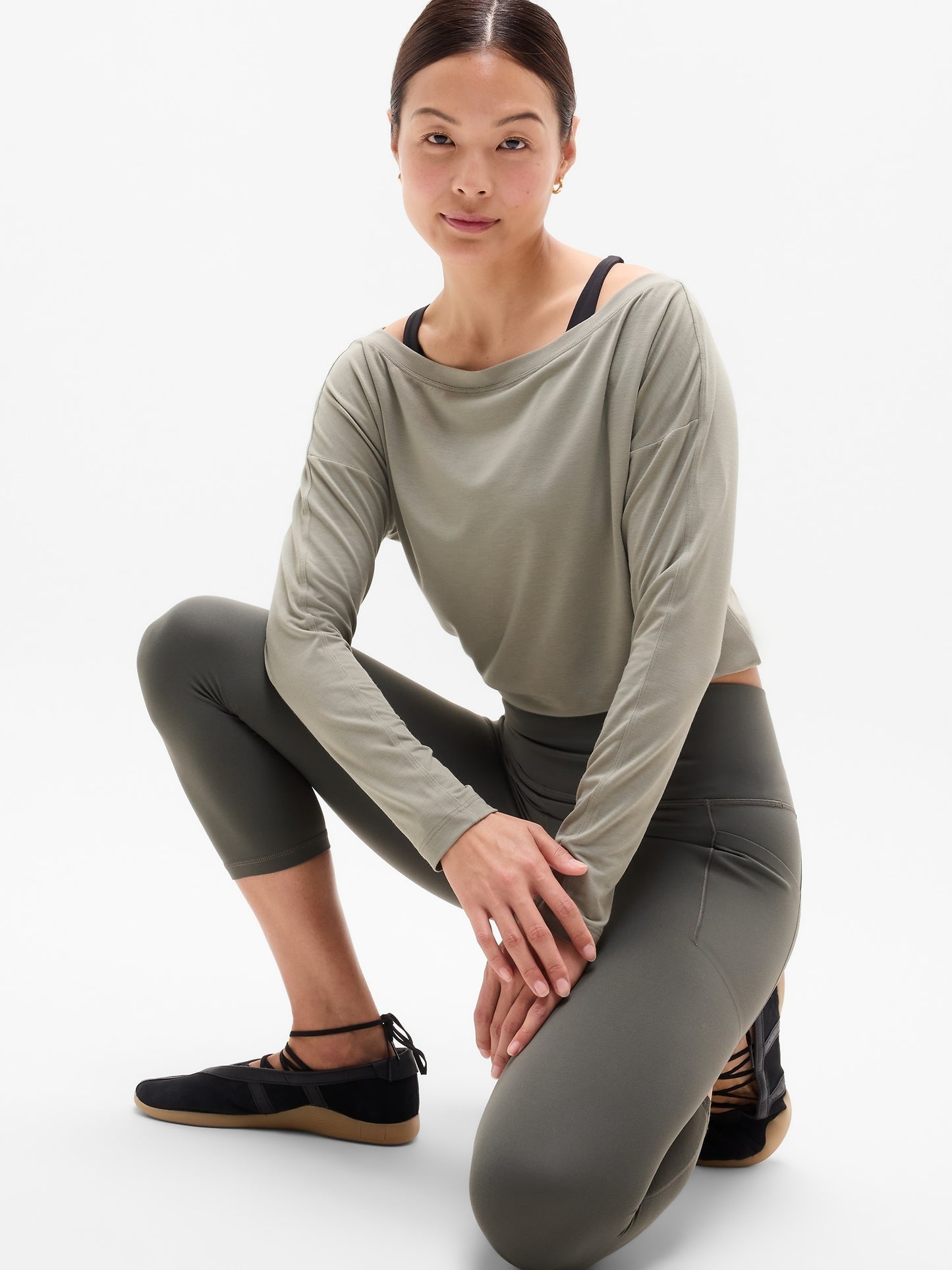 Move With Ease Off The Shoulder Top