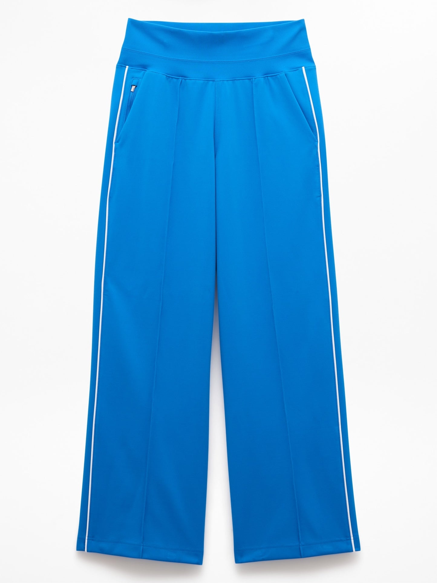 Venice High Rise Track Stripe Wide Leg Pant