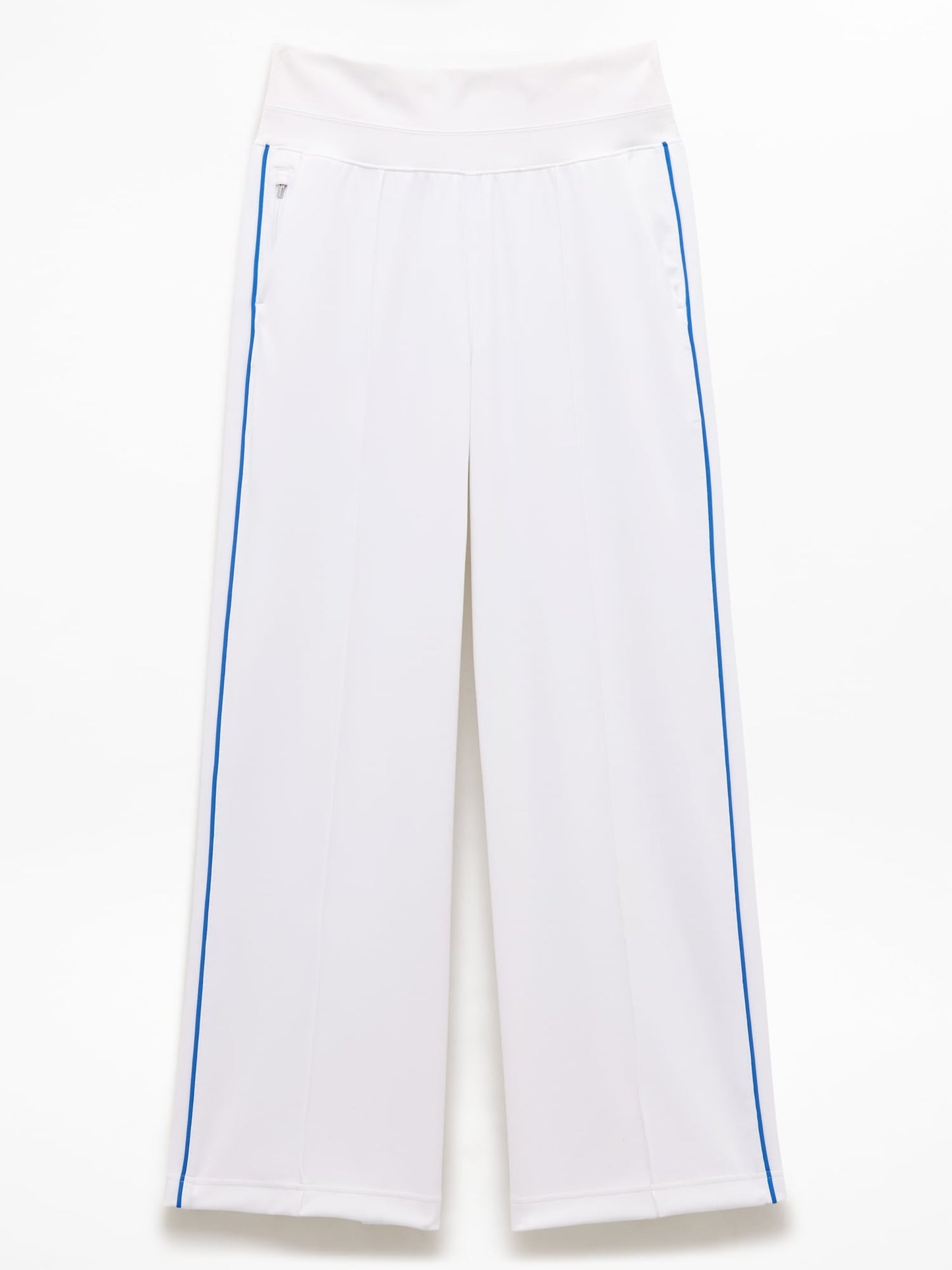 Venice High Rise Track Stripe Wide Leg Pant