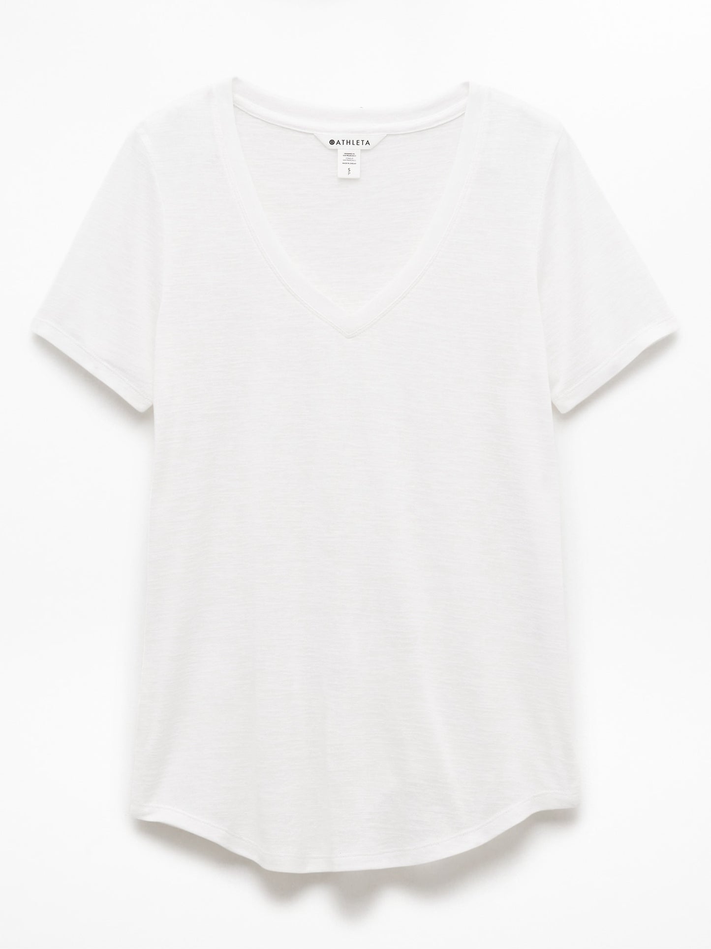 Breezy Scoop V-Neck Tee