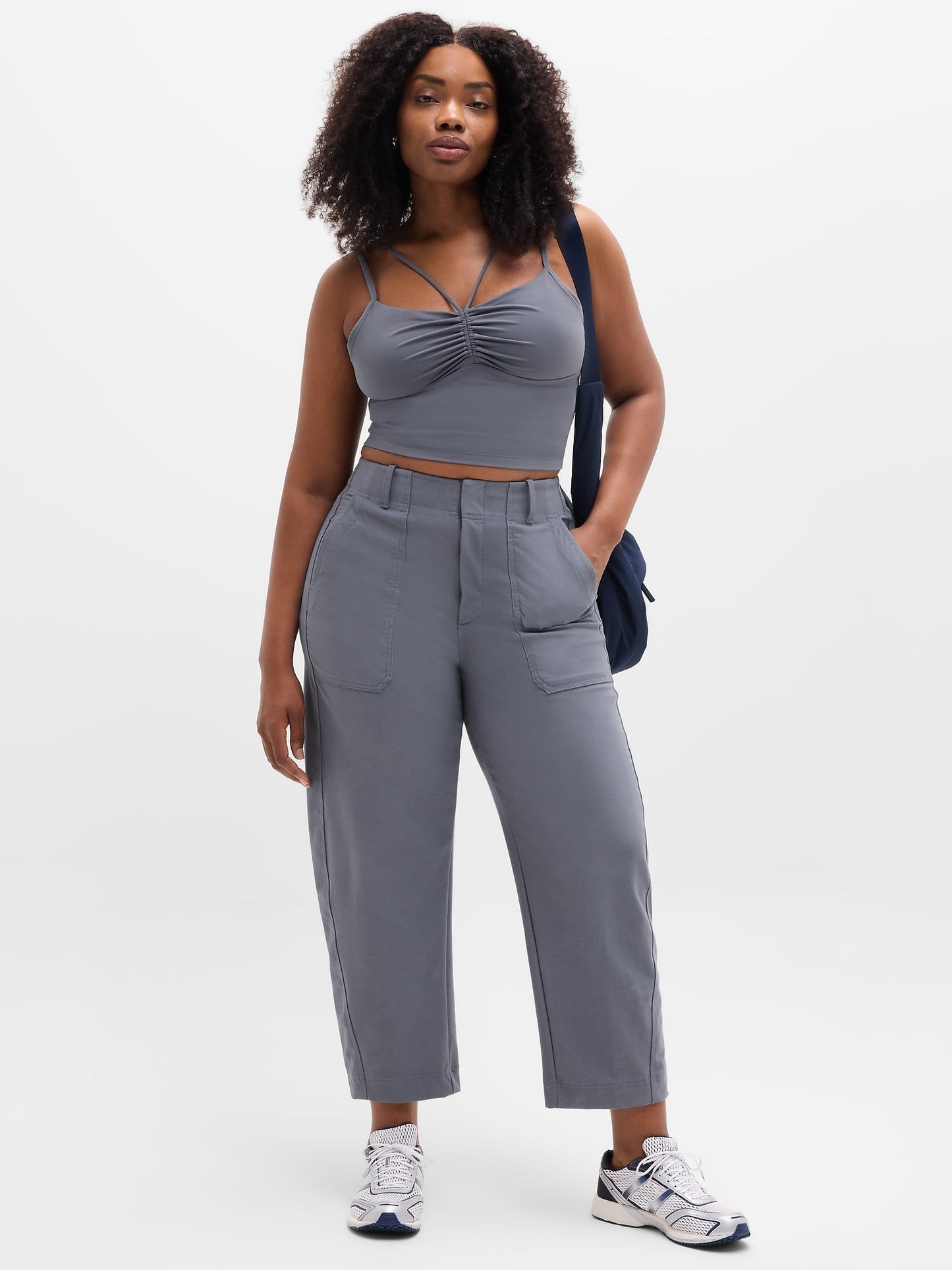 Skyline High Rise Barrel Leg Pant