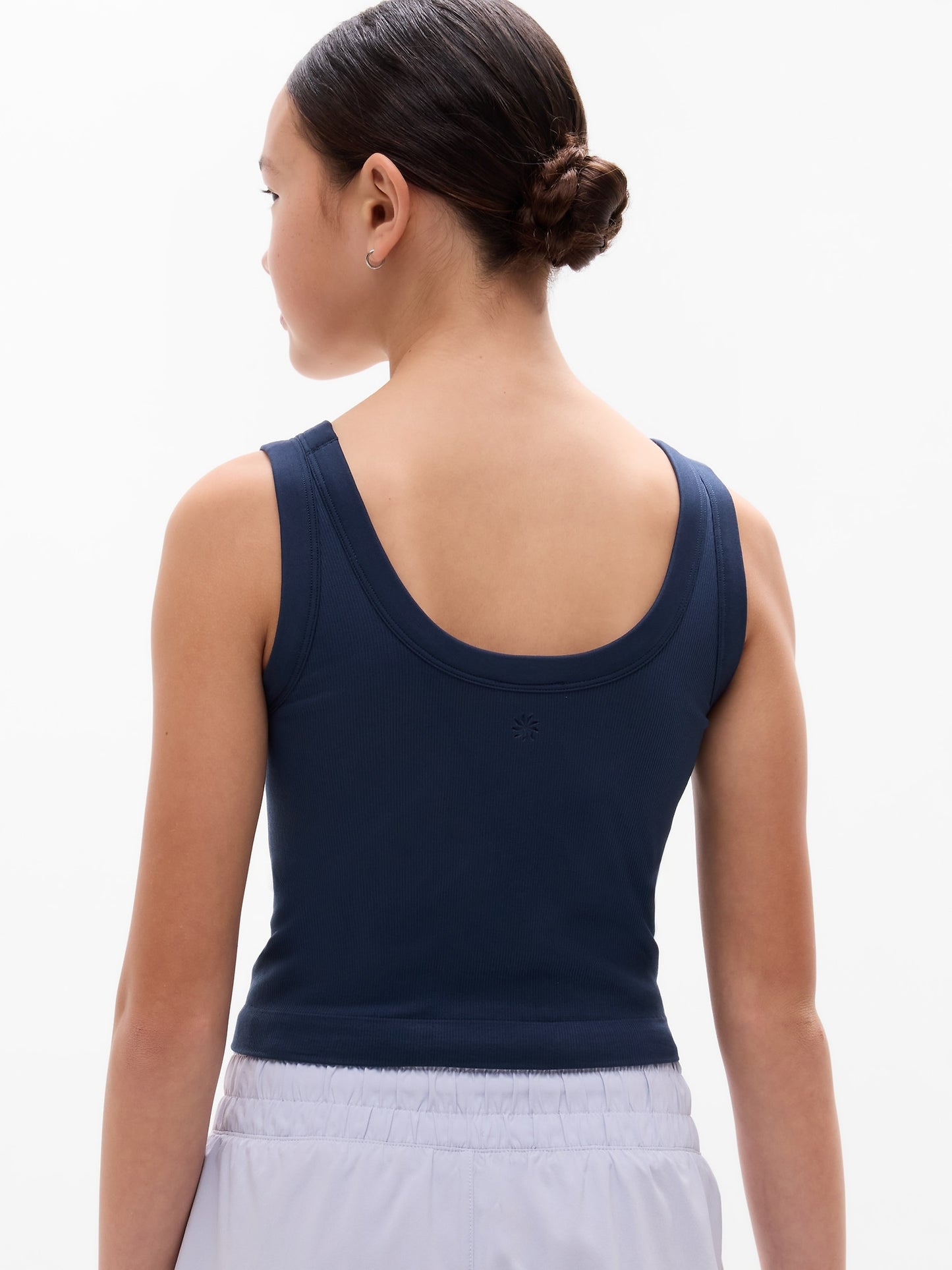 Athleta Girl Rise Above Rib Scoop Tank