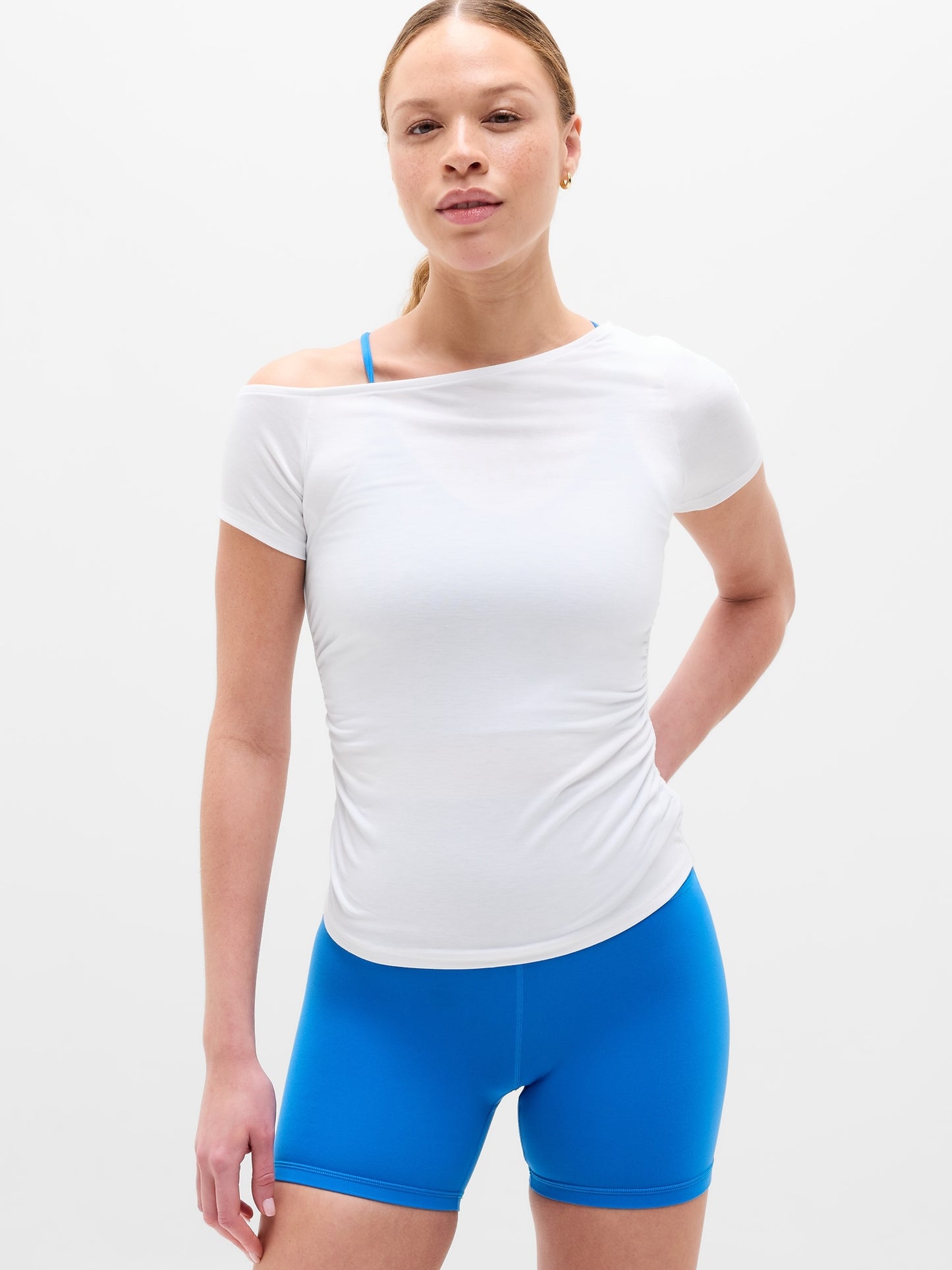 Move With Ease One Shoulder Tee