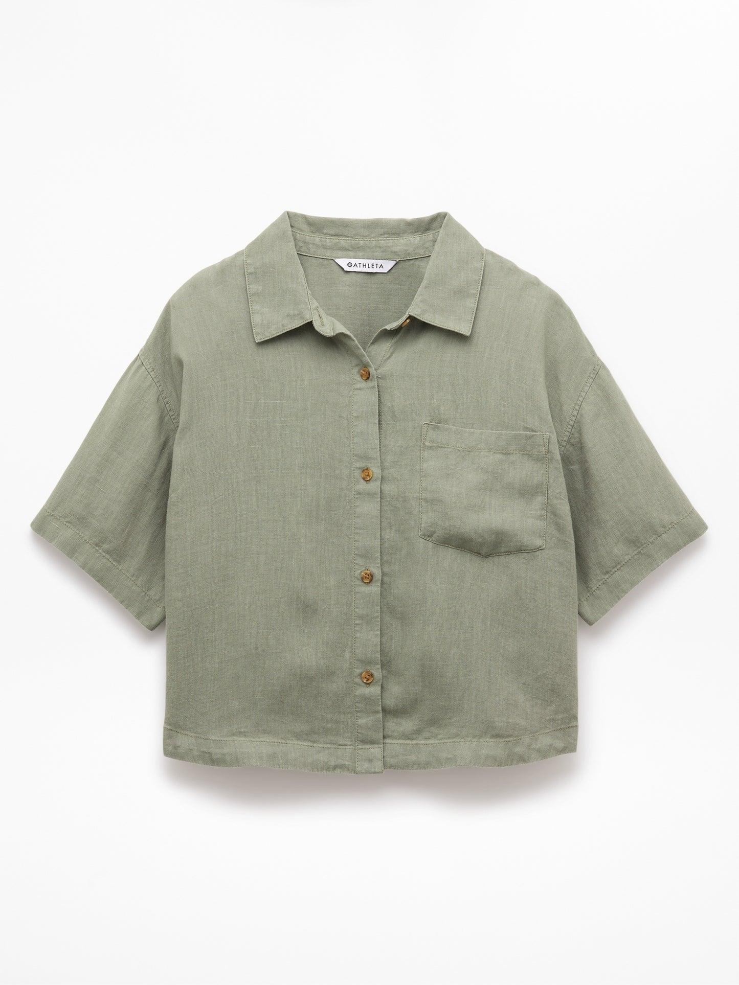 Retreat Linen Short Sleeve Shirt