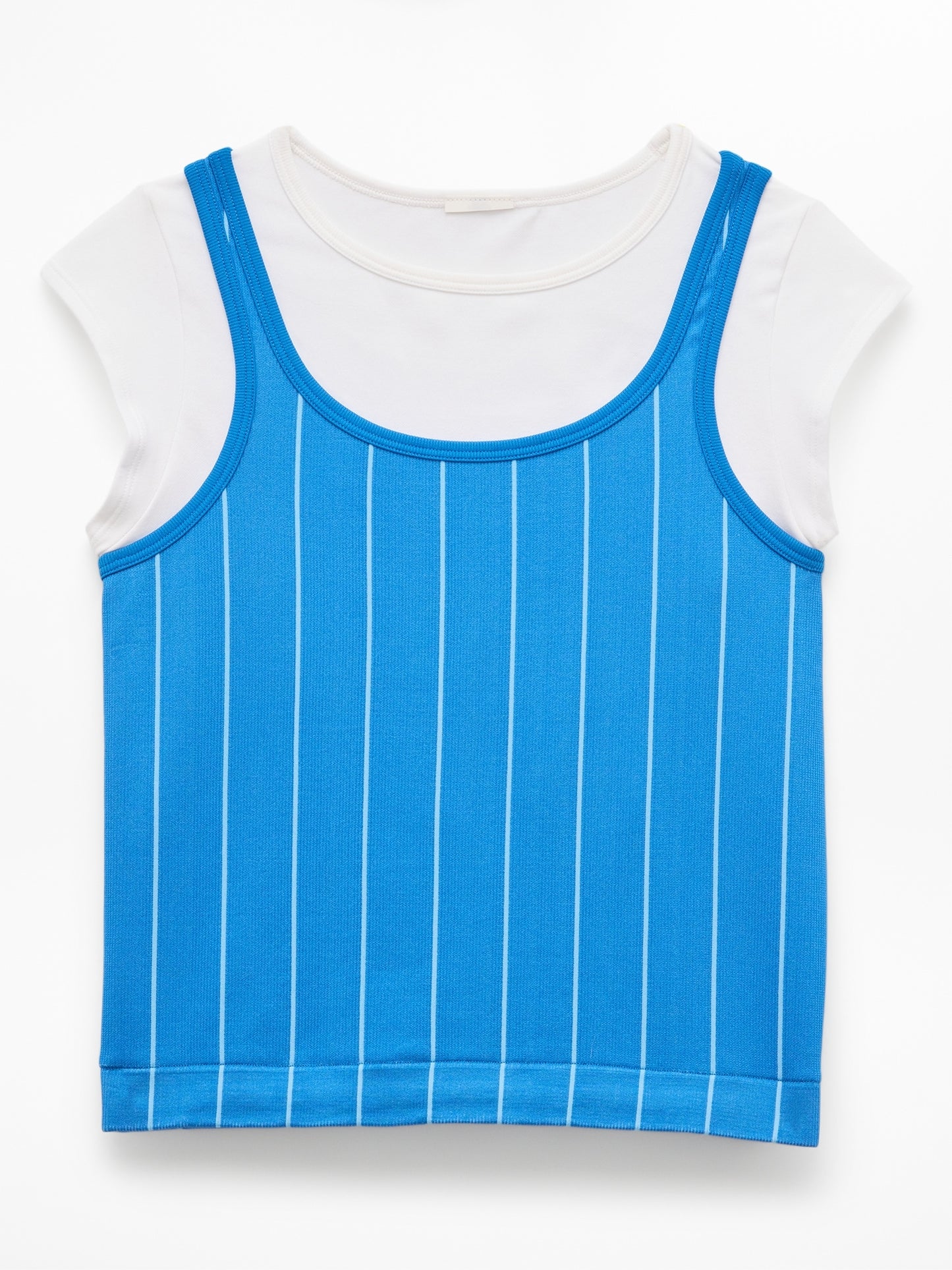 Athleta Girl Rise Above Rib Double Up Tee