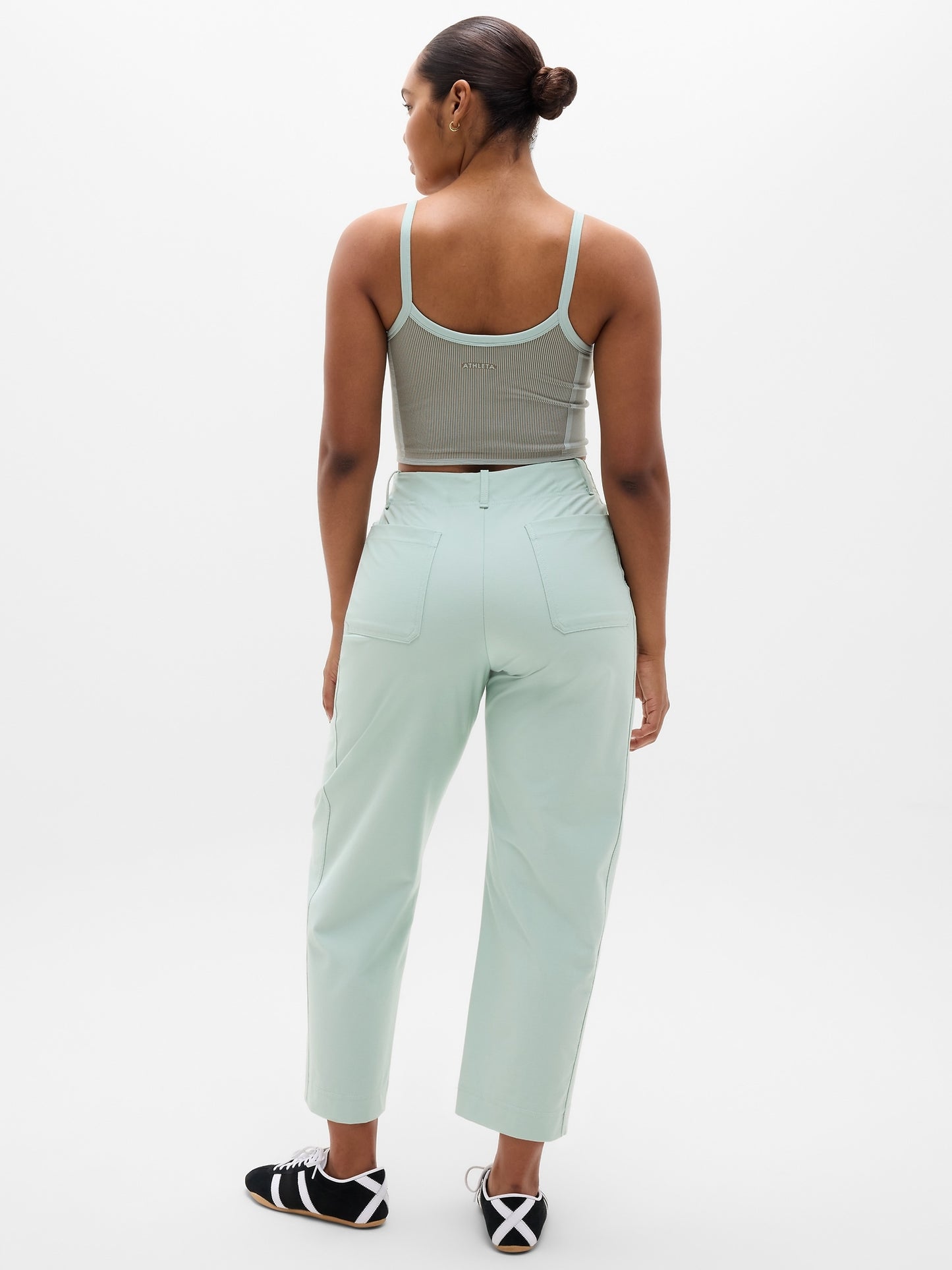 Skyline High Rise Barrel Leg Pant