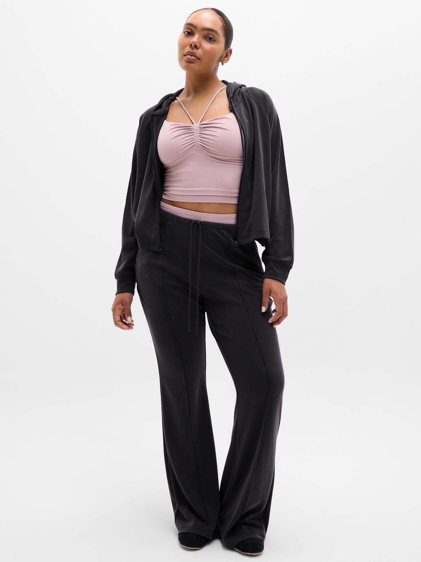 Seasoft Crop Full Zip