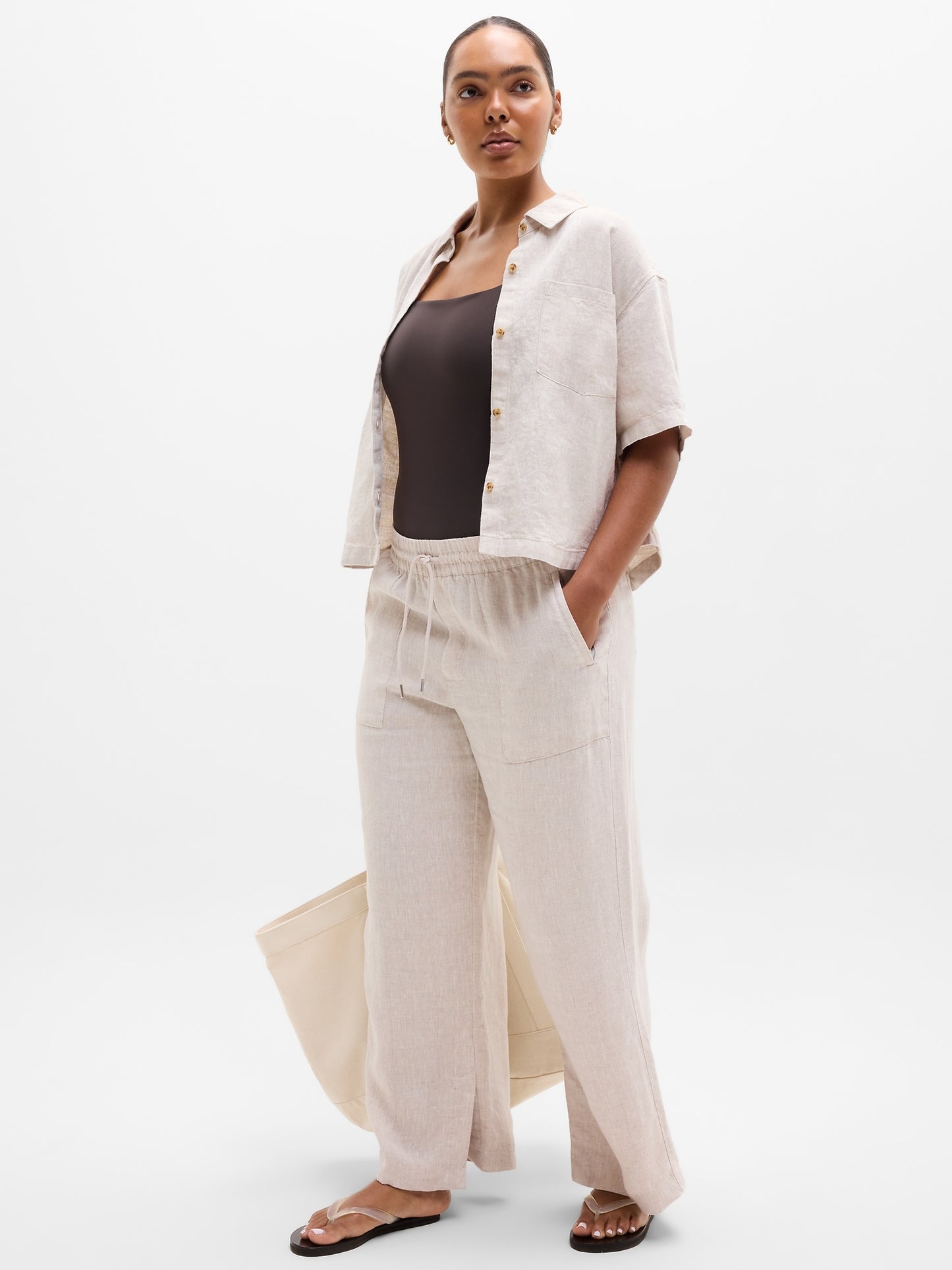 Retreat Linen Short Sleeve Shirt