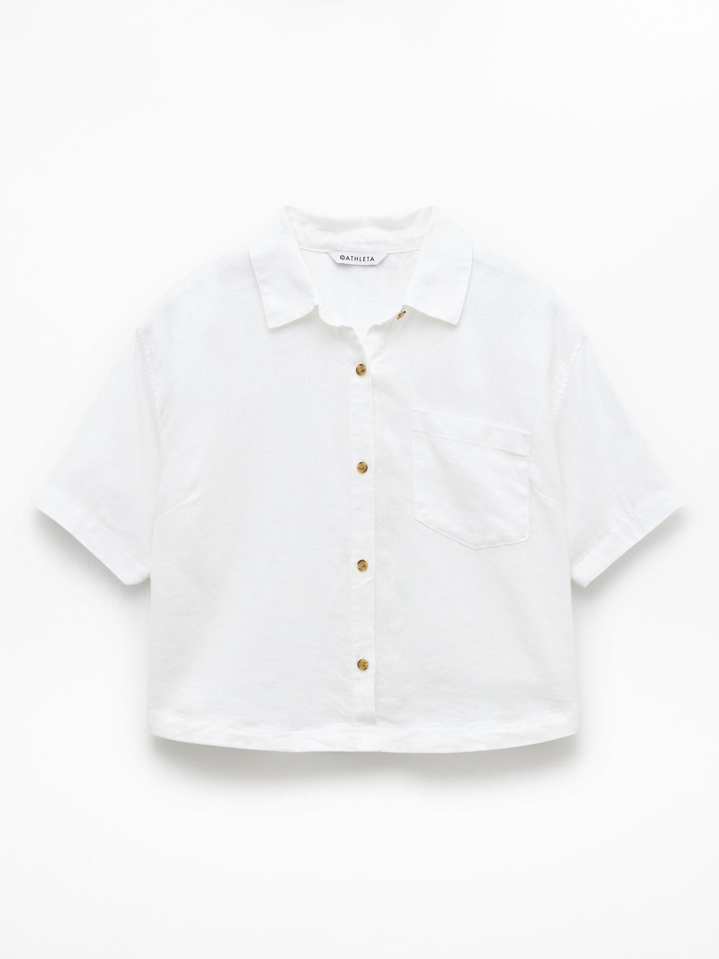 Retreat Linen Short Sleeve Shirt