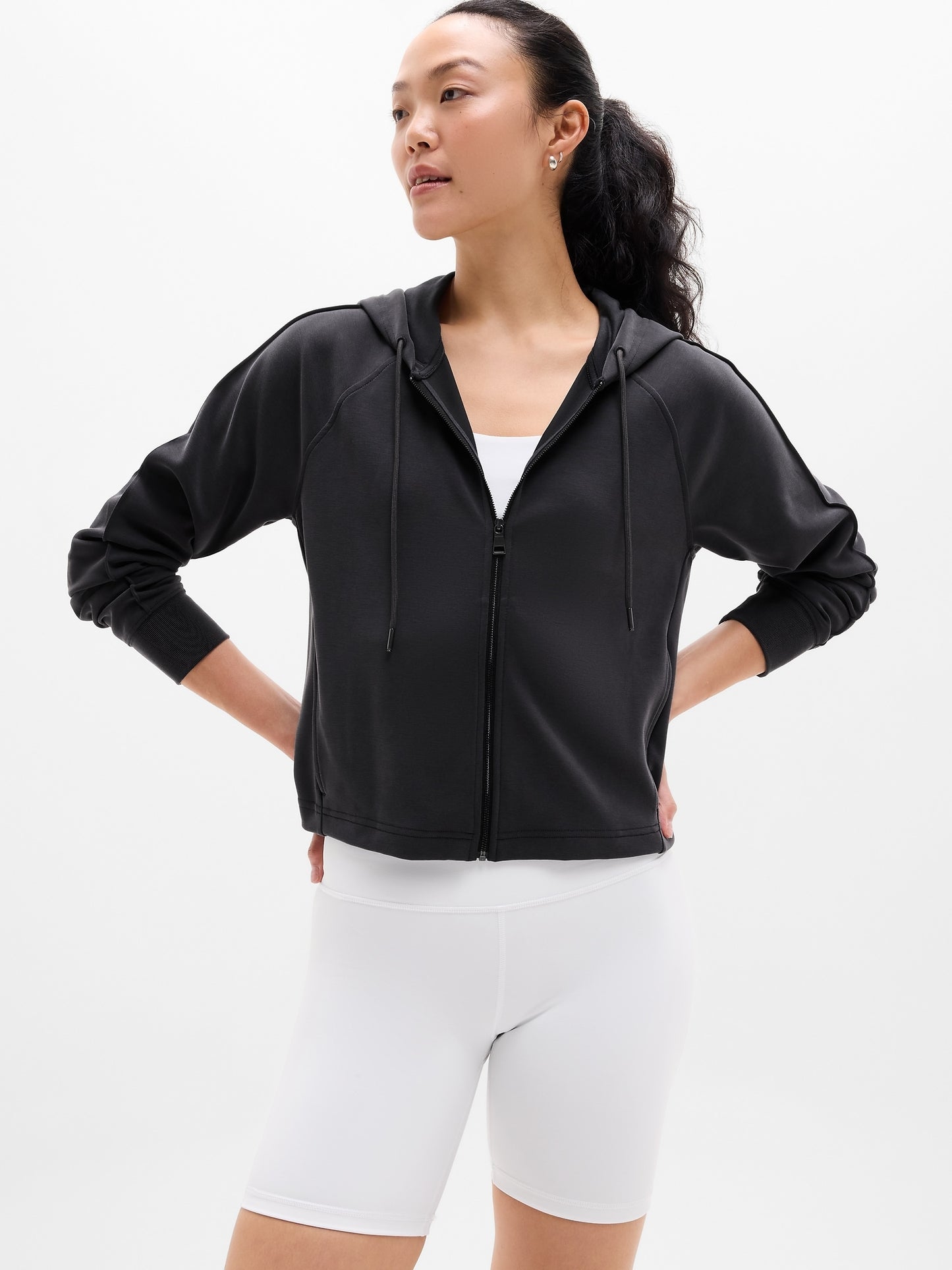 Seasoft Crop Full Zip