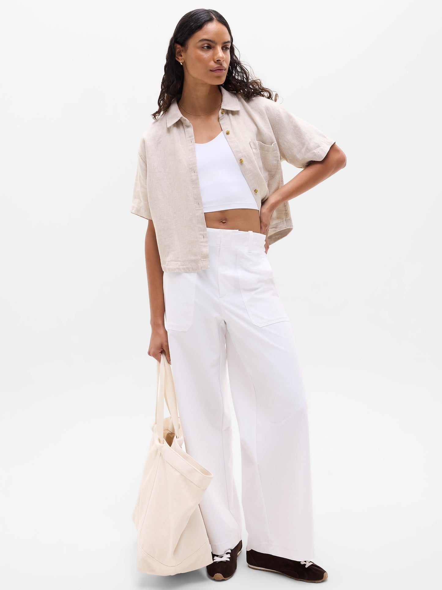 Retreat Linen Short Sleeve Shirt