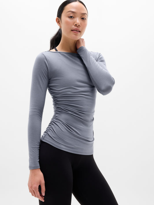 Move With Ease Boatneck Top