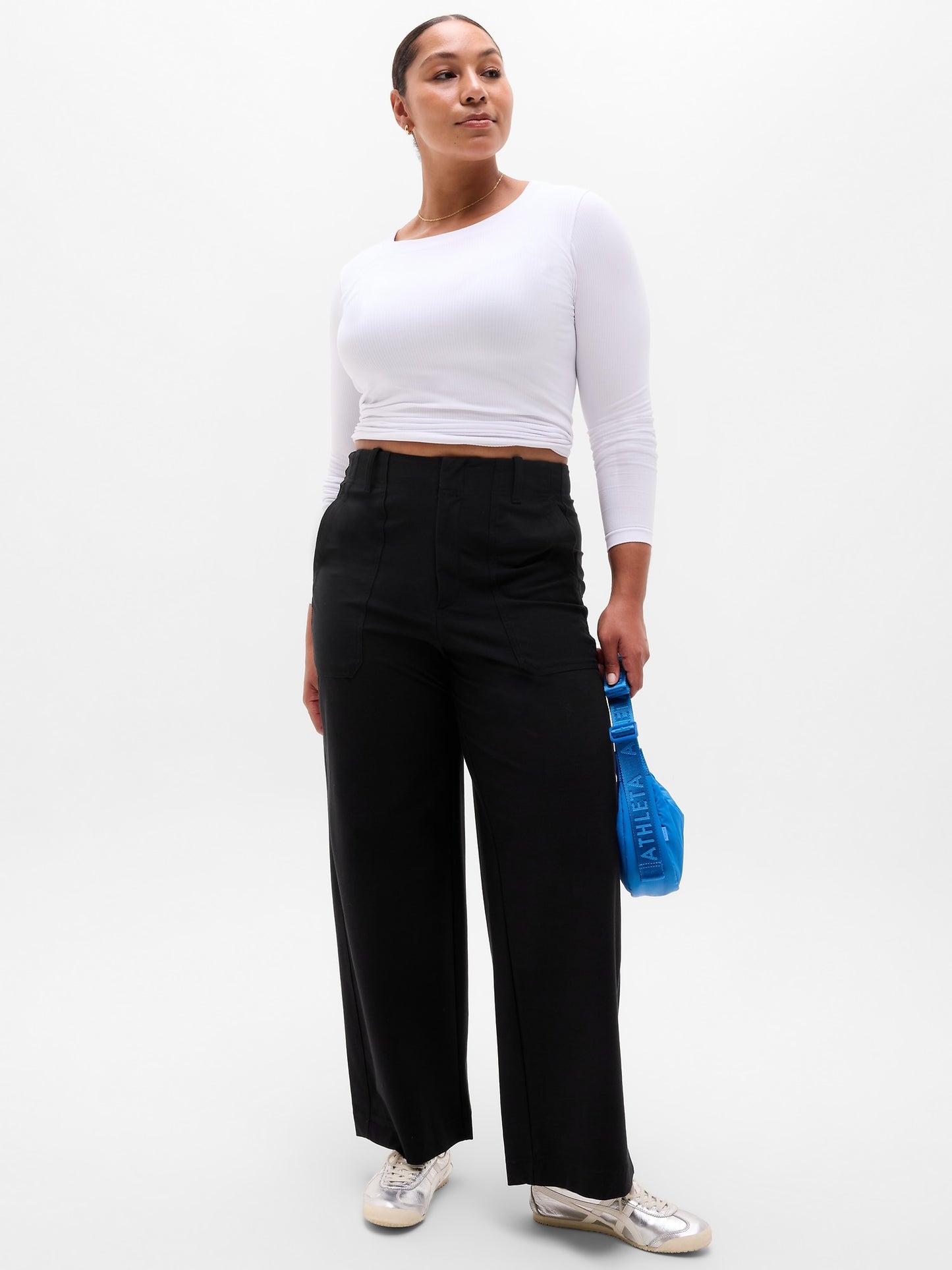 Skyline High Rise Wide Leg Pant