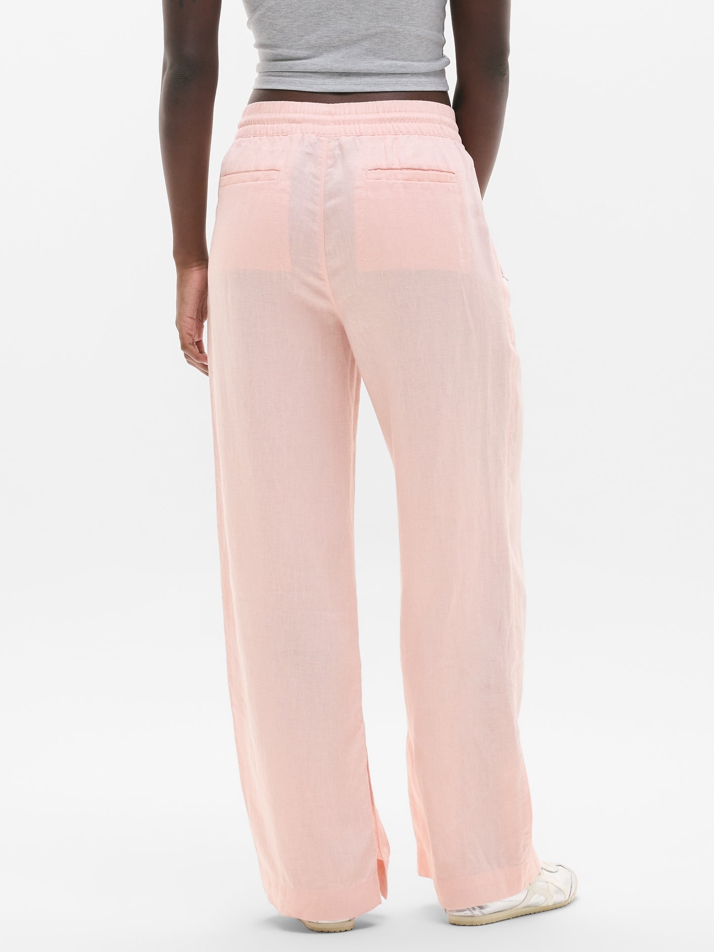Retreat Linen High Rise Wide Leg Pant