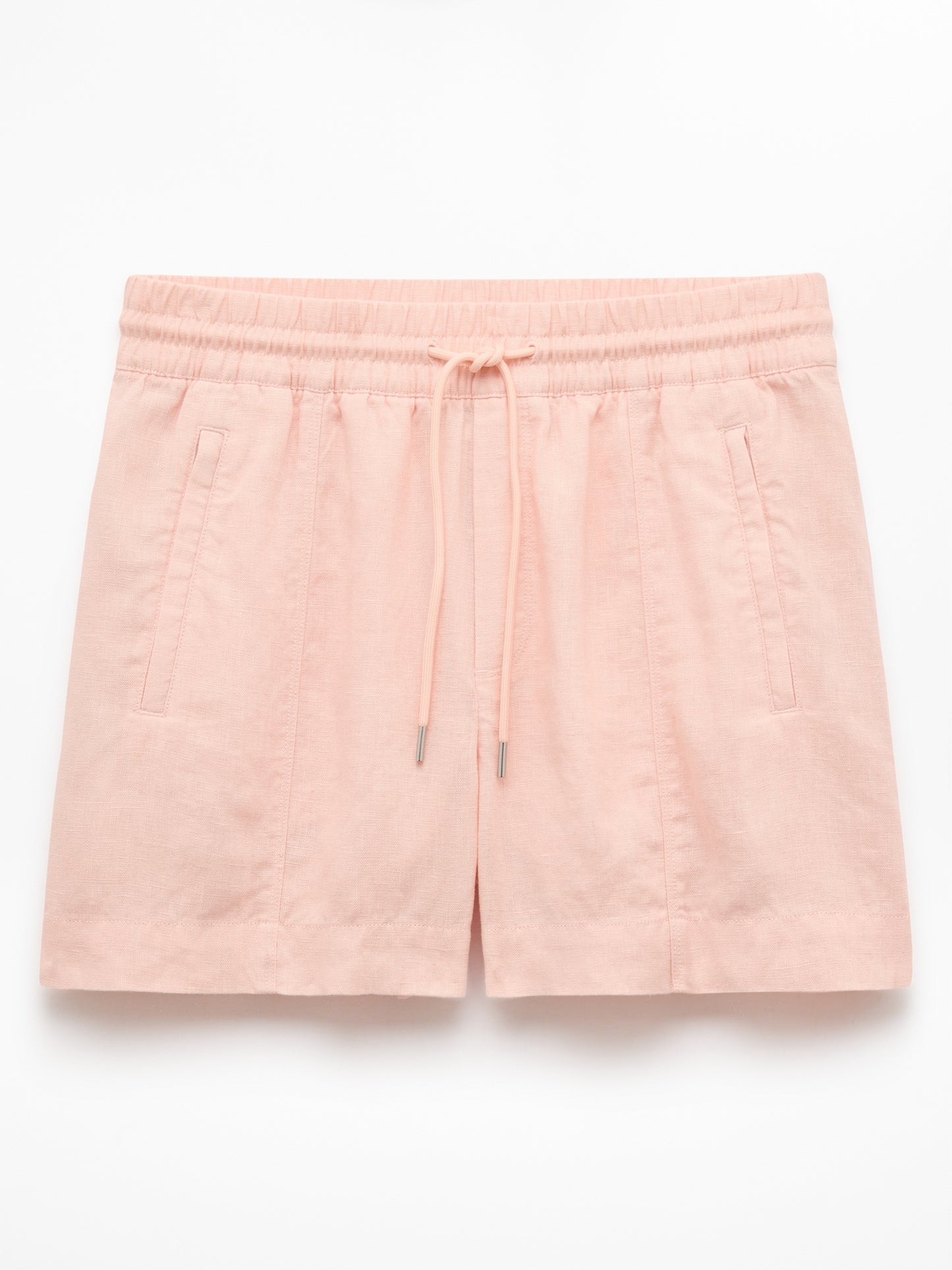 Retreat Linen Mid Rise 4" Short