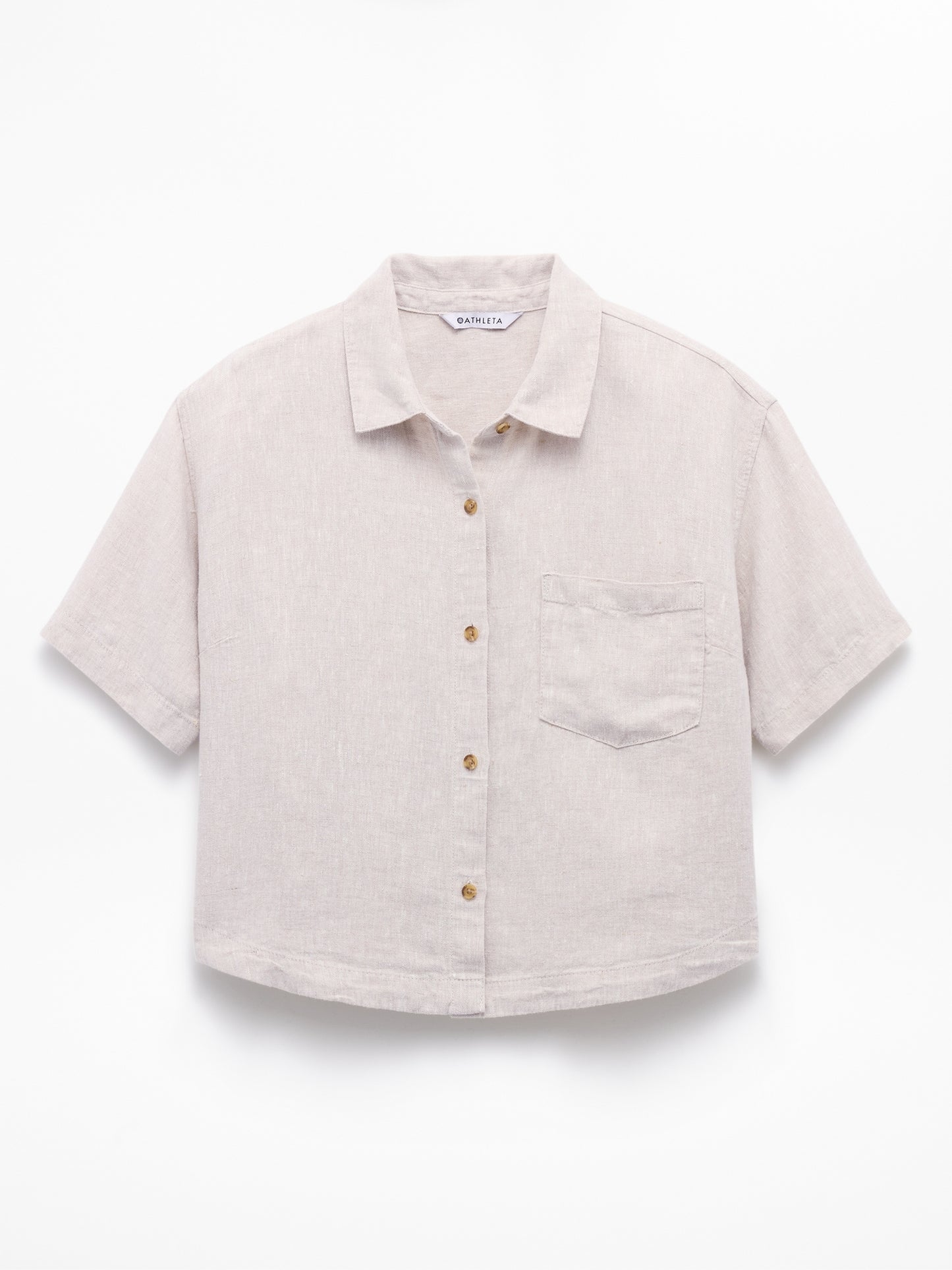 Retreat Linen Short Sleeve Shirt