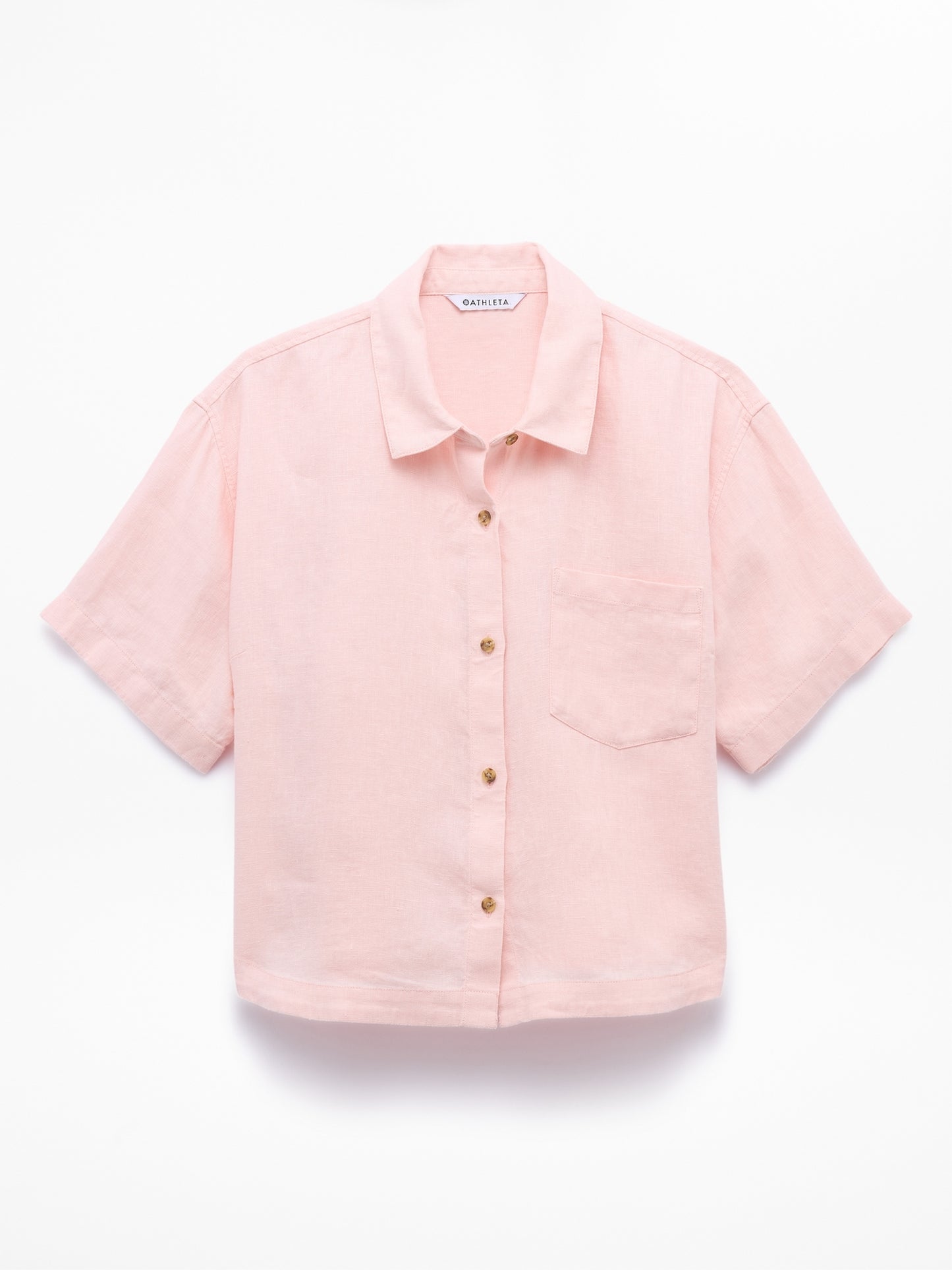 Retreat Linen Short Sleeve Shirt