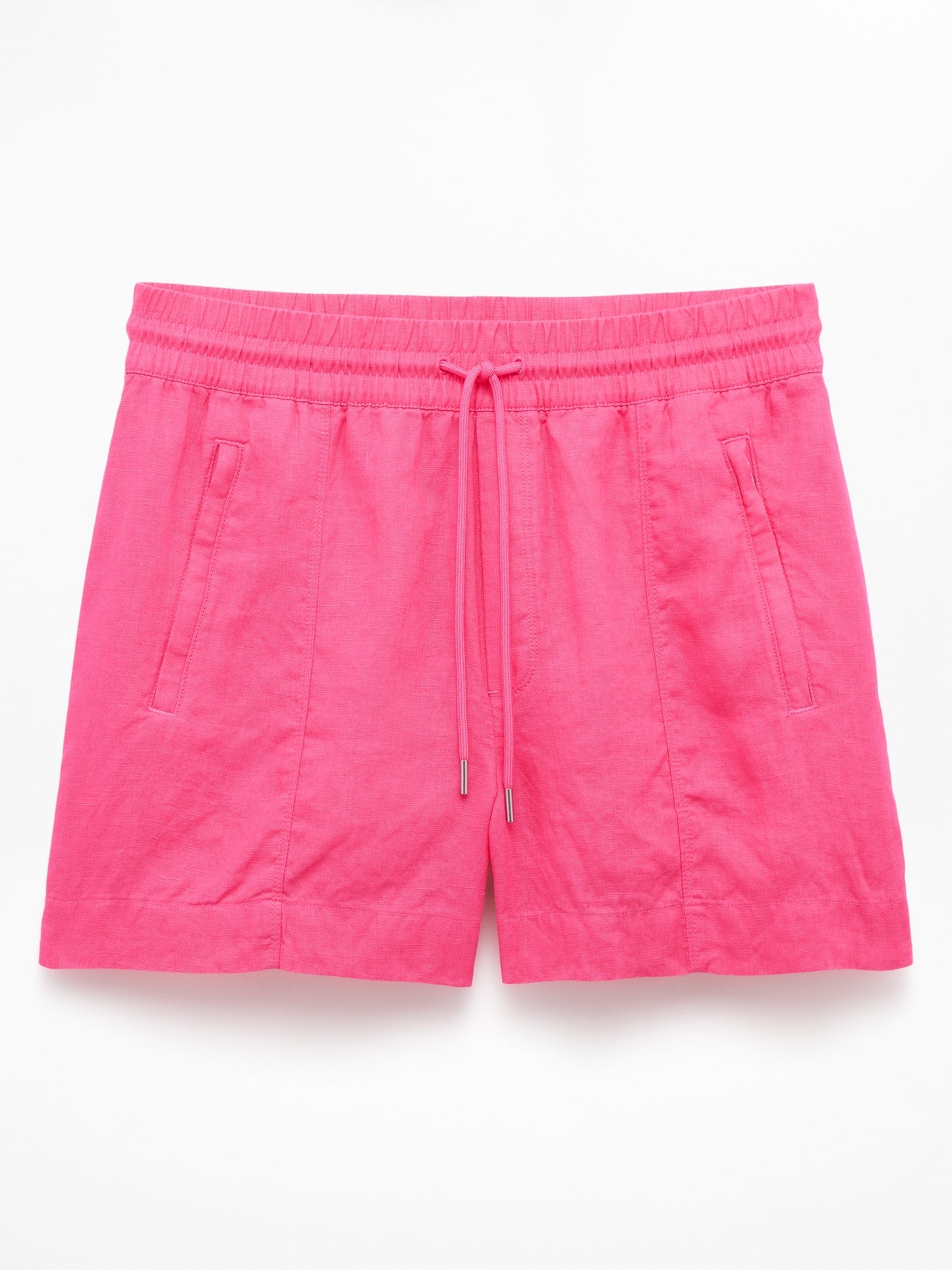 Retreat Linen Mid Rise 4" Short