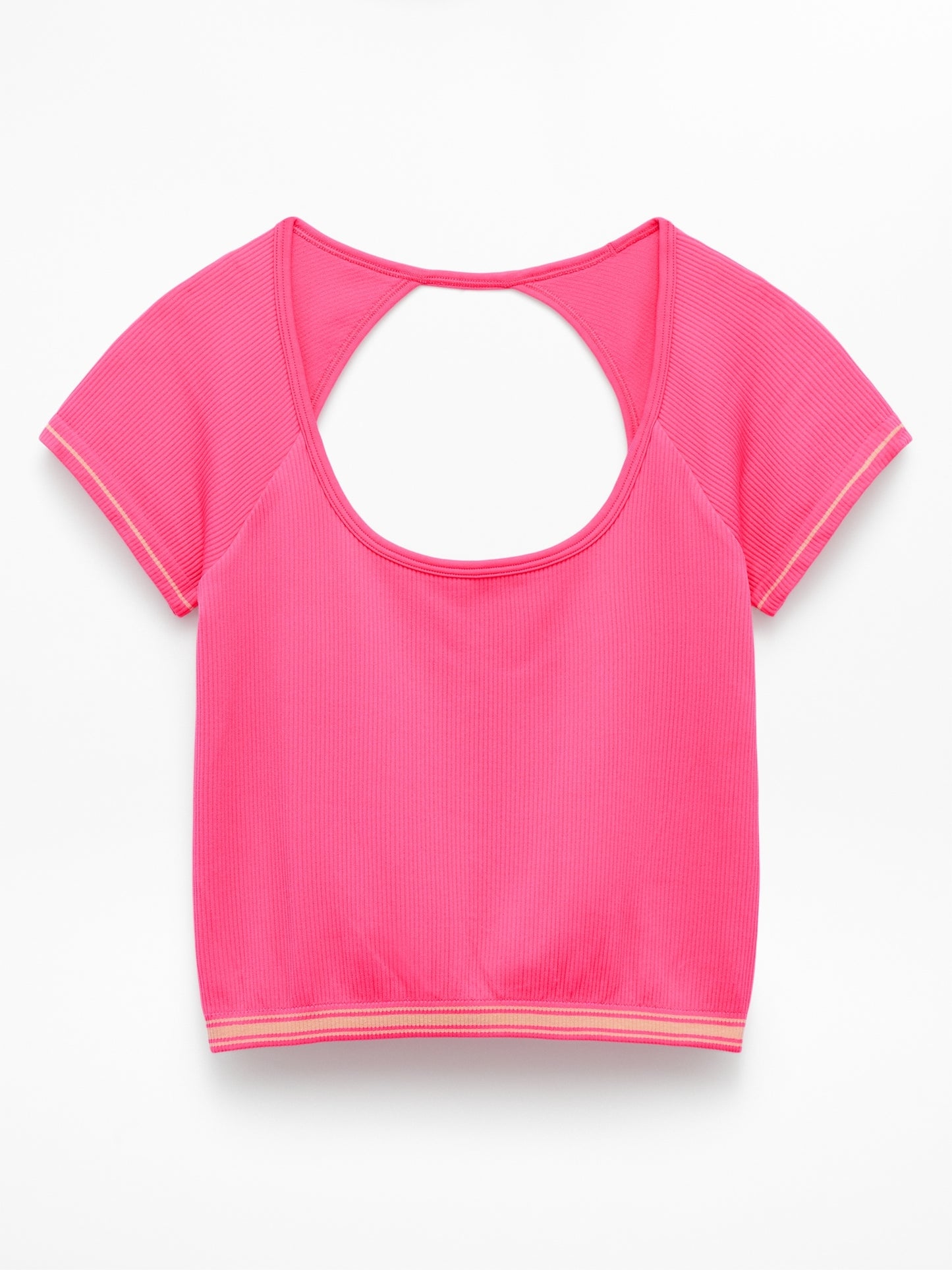 Recharge Seamless Open Back Tee