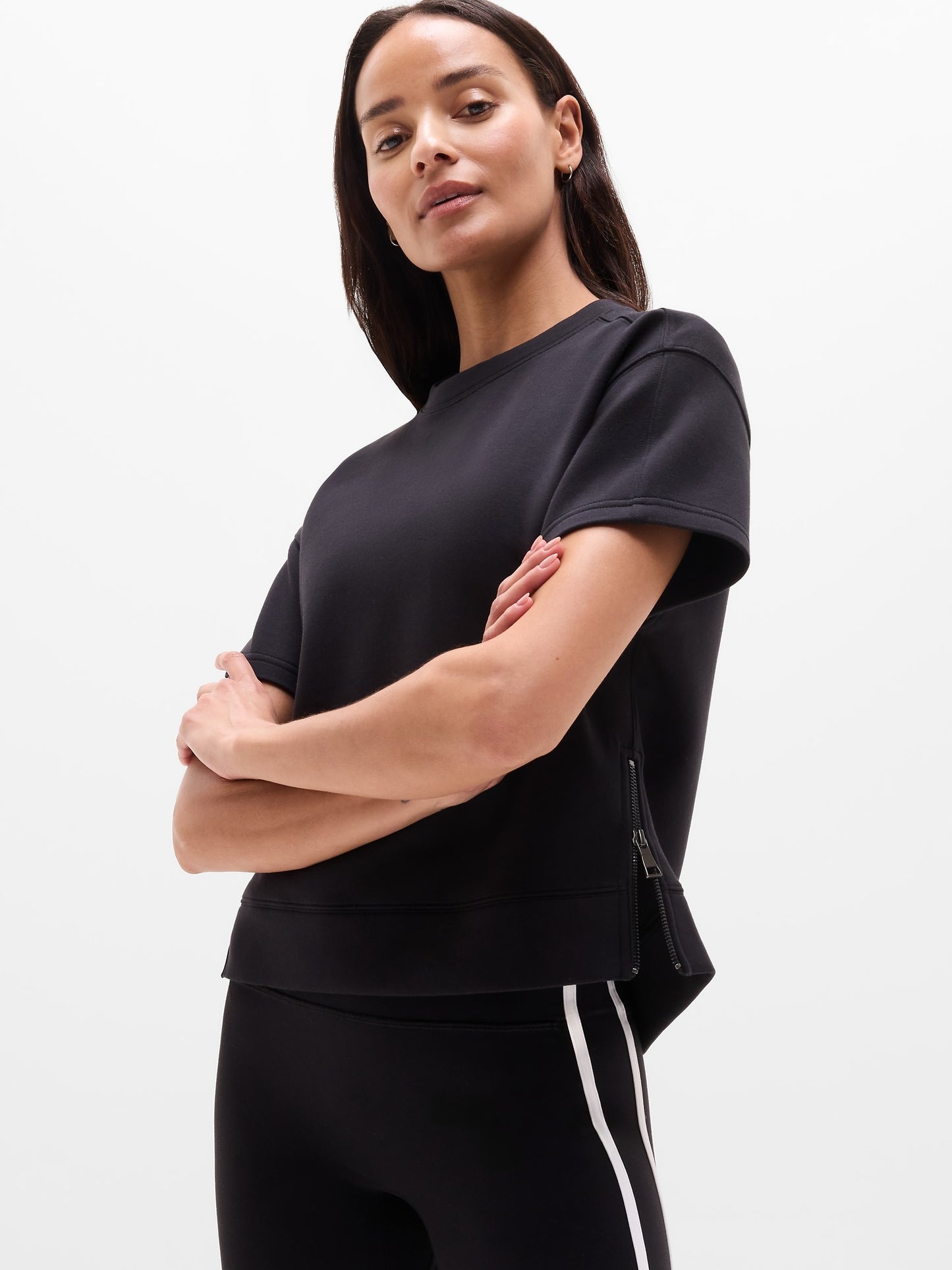 Form Knit Sweatshirt Tee