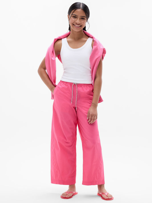 Athleta Girl Woven Wide Leg Crop Pant