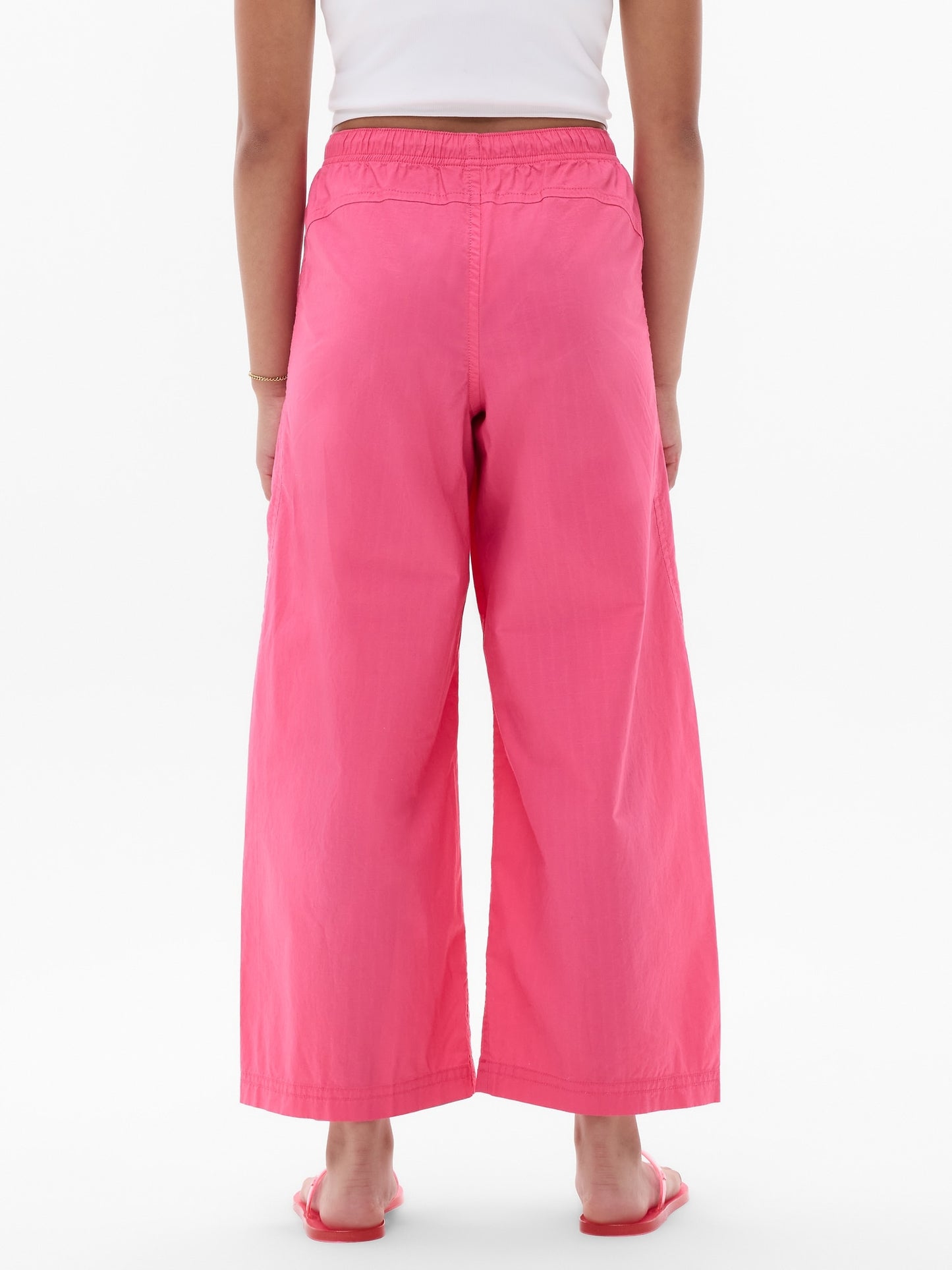 Athleta Girl Woven Wide Leg Crop Pant
