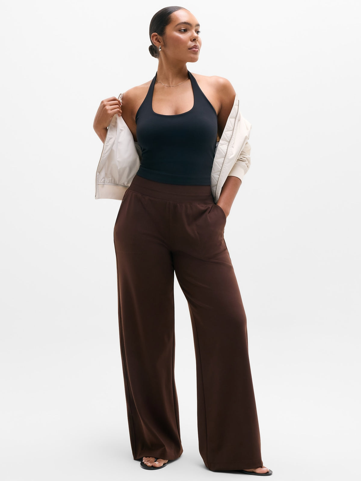 Venice High Rise Wide Leg Pant