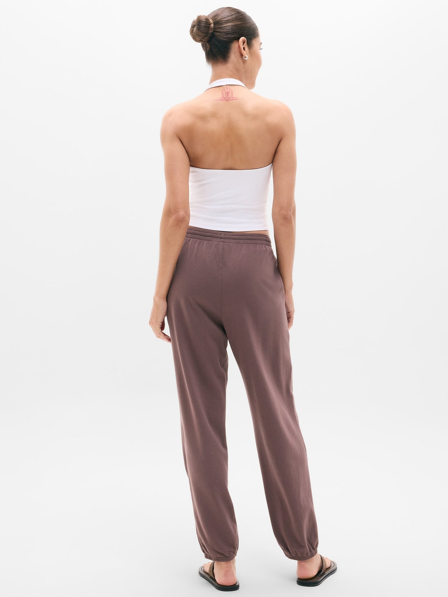Airy Cotton Terry Jogger