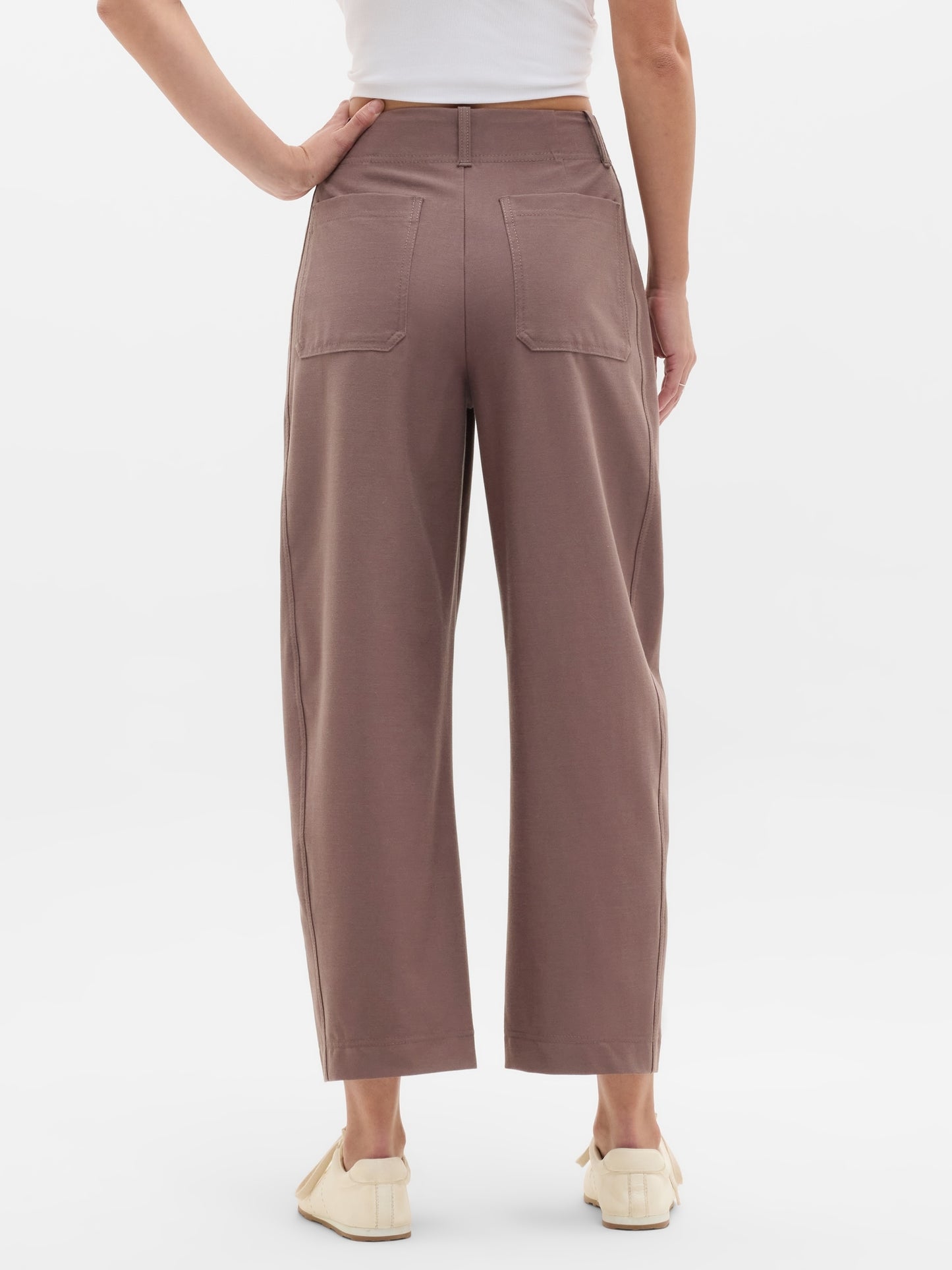 Skyline High Rise Barrel Leg Pant