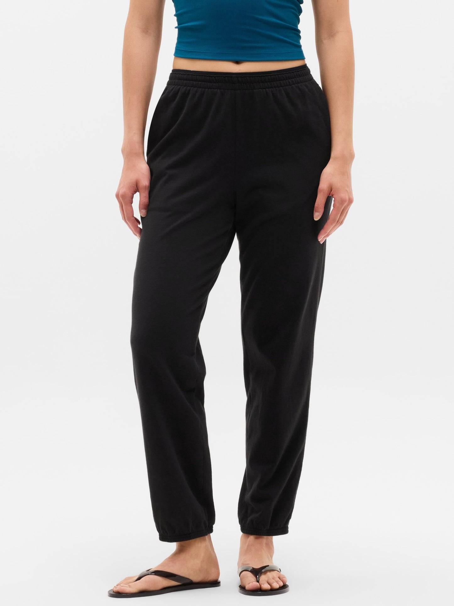 Airy Cotton Terry Jogger