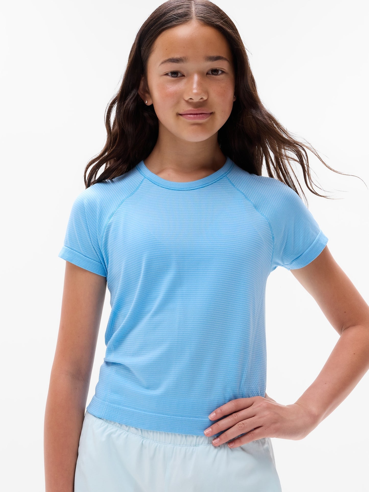Athleta Girl Power Up Sport Length Tee