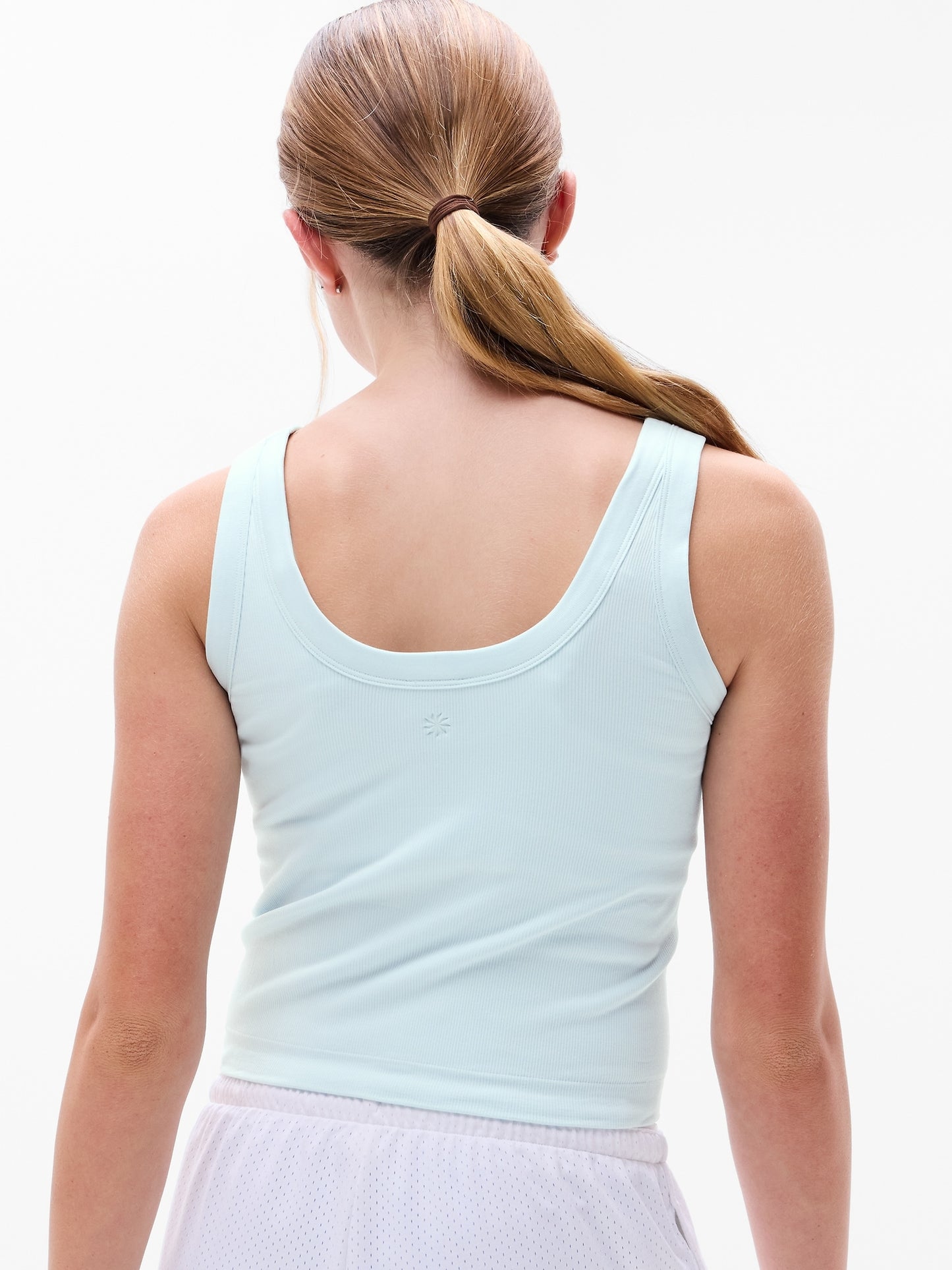 Athleta Girl Rise Above Rib Scoop Tank