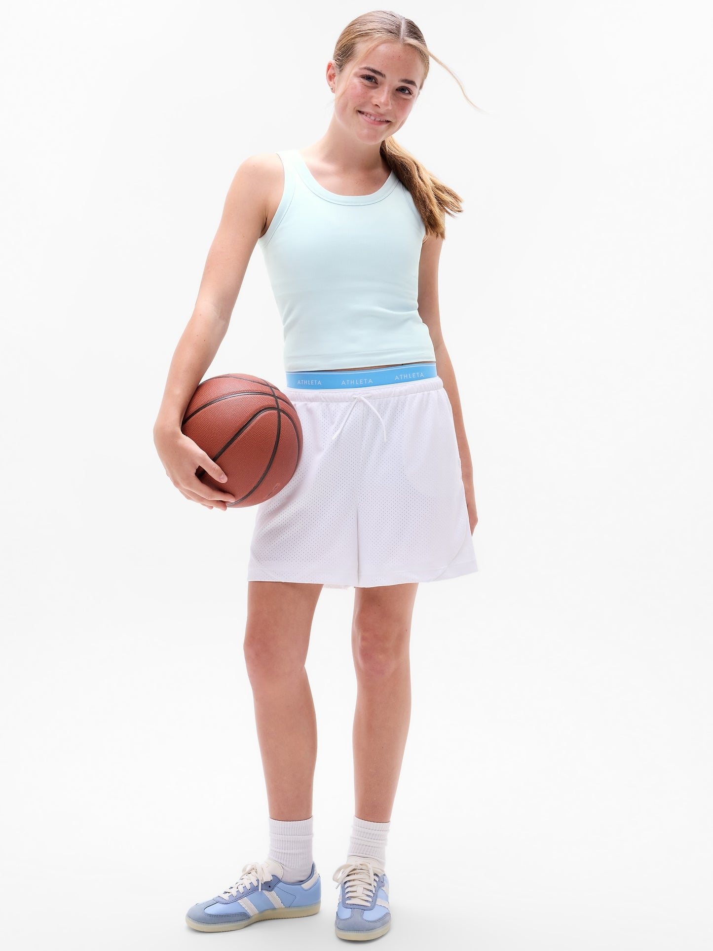 Athleta Girl Rise Above Rib Scoop Tank