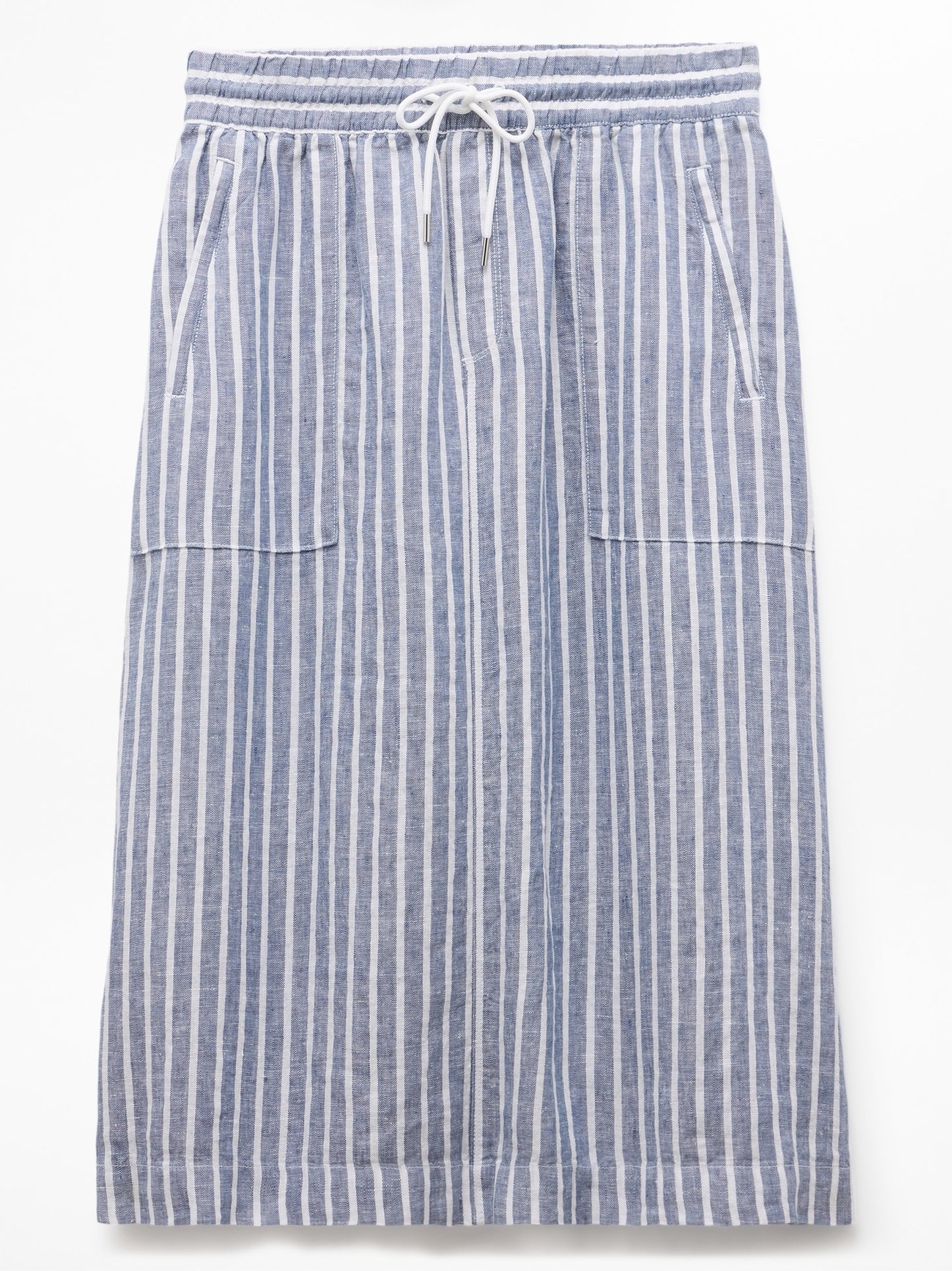 Retreat Linen Midi Skirt