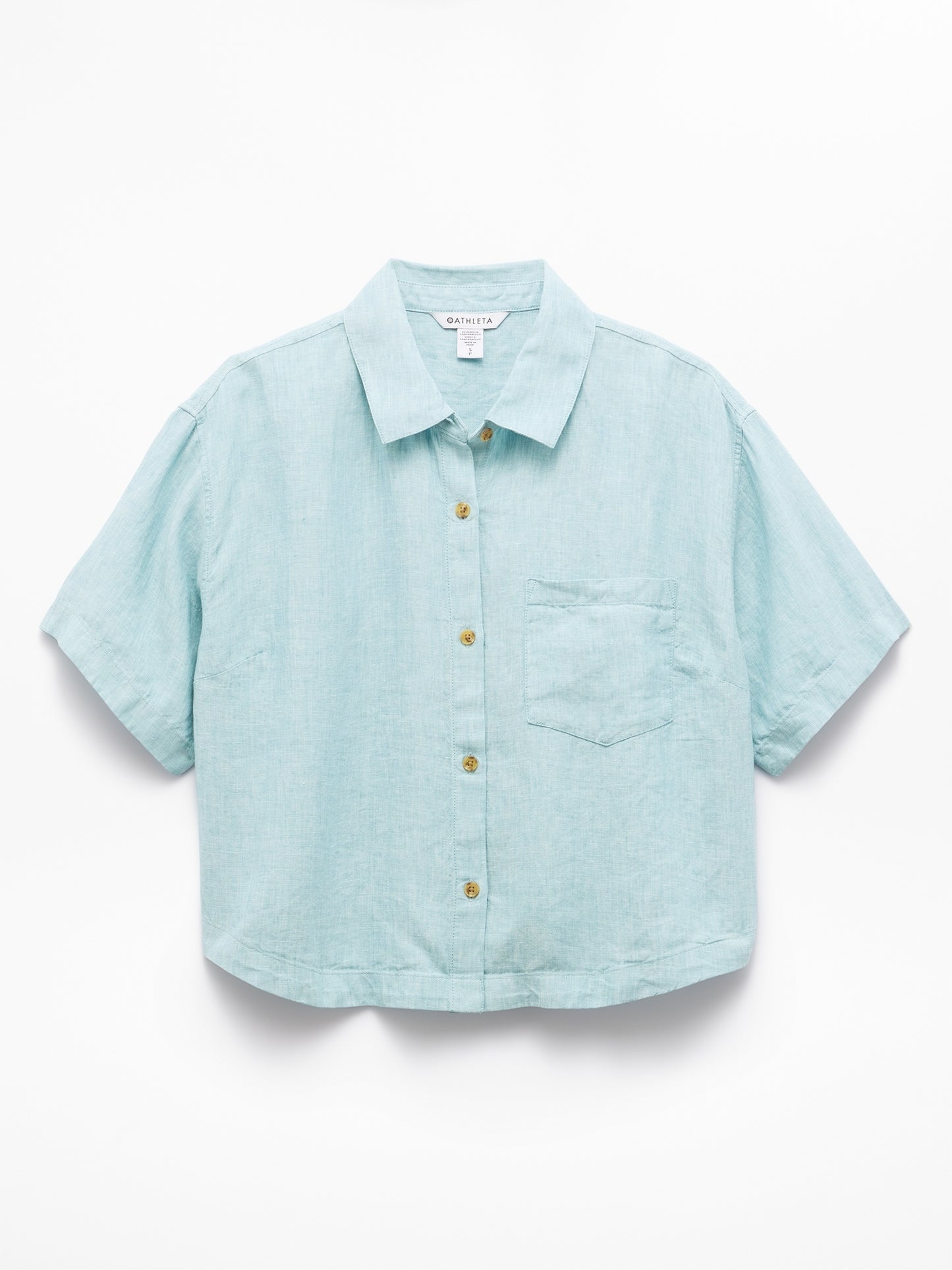 Retreat Linen Short Sleeve Shirt